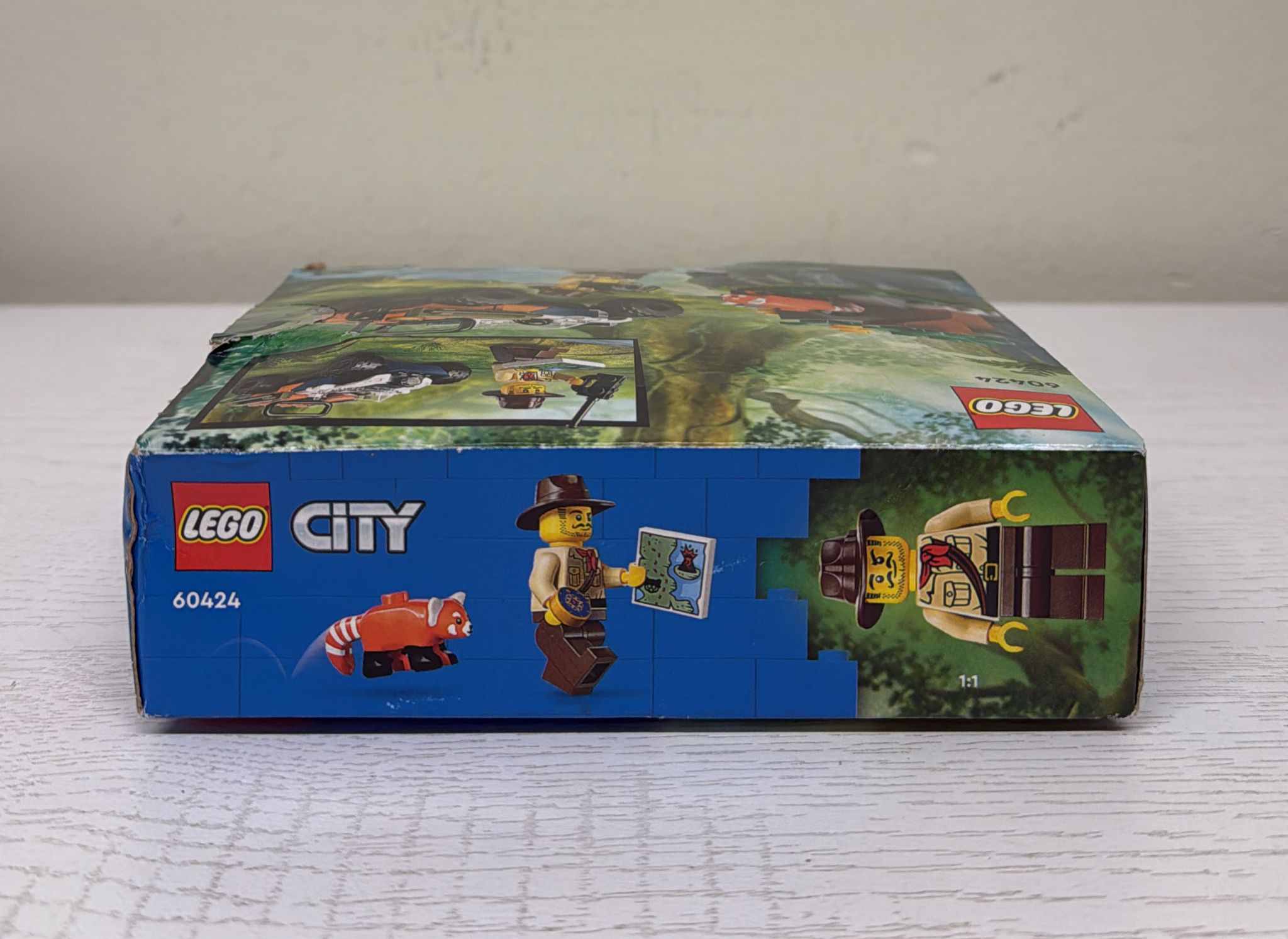 LEGO City Jungle Explorer ATV Red Panda Mission Car Toy 60424