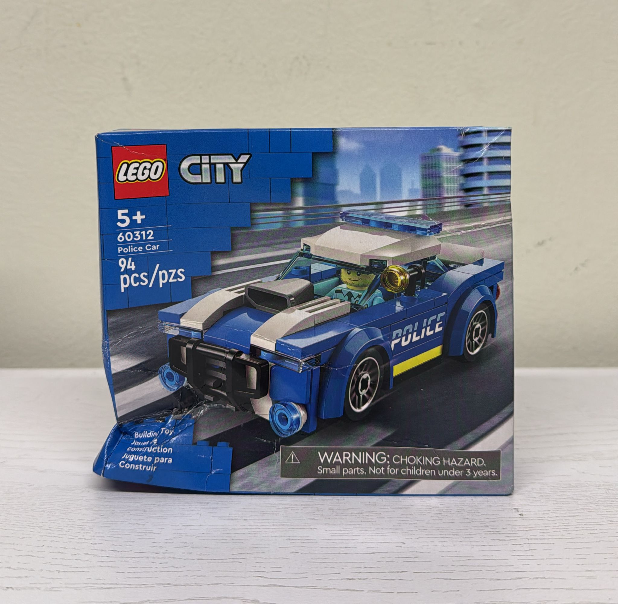 LEGO City Police Car Toy Set (60312)