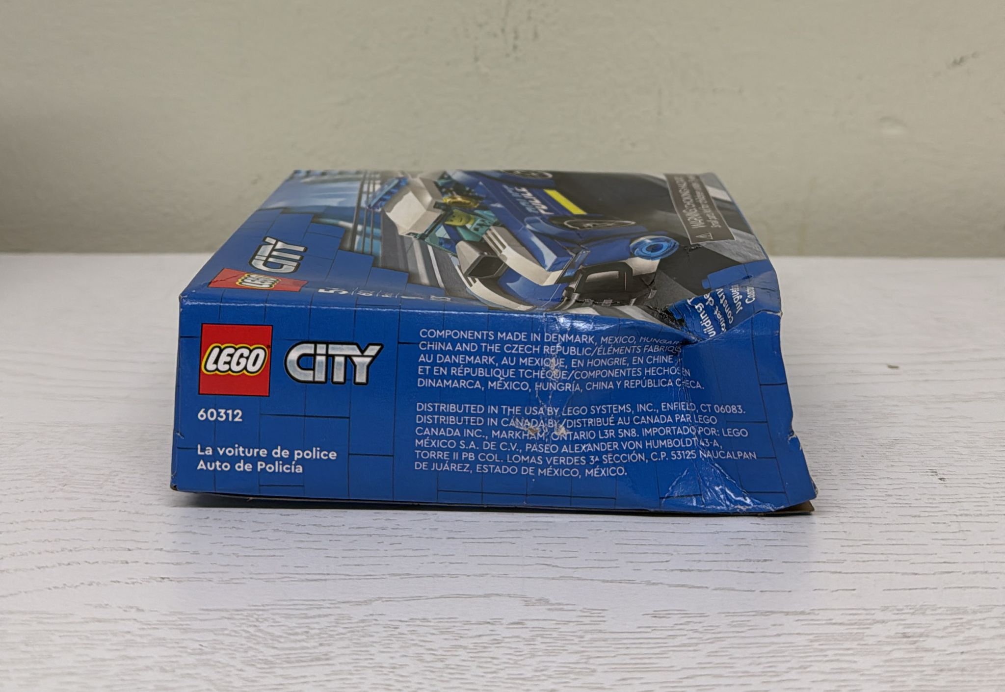 LEGO City Police Car Toy Set (60312)