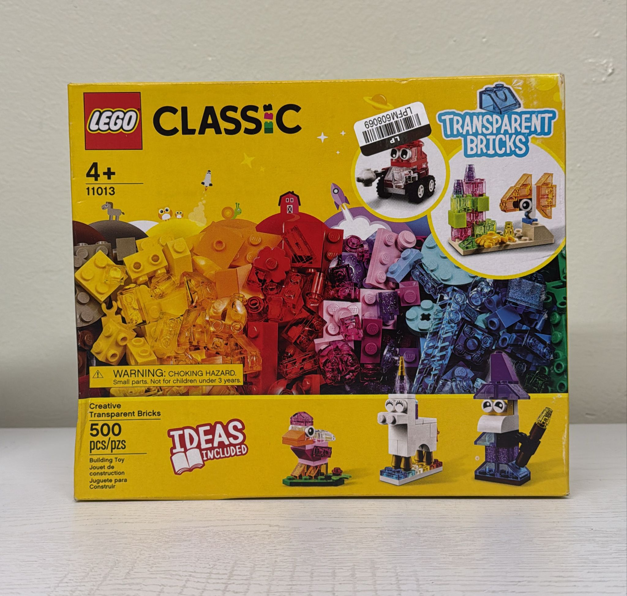 LEGO Classic Creative Transparent Bricks (11013)