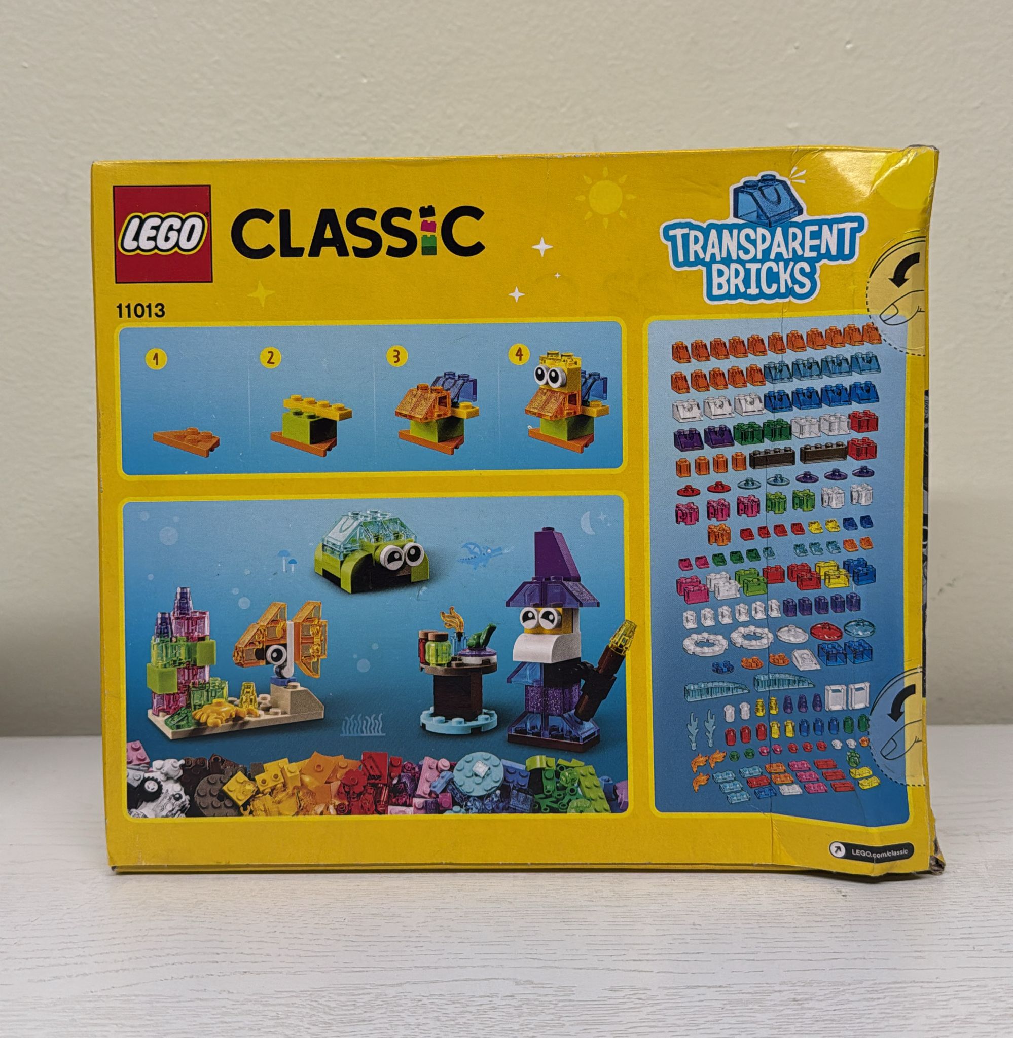 LEGO Classic Creative Transparent Bricks (11013)