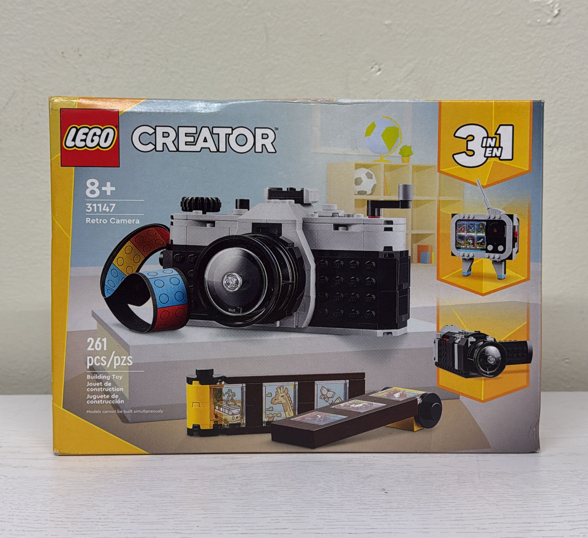 LEGO Creator 3-in-1 Retro Camera Toy 31147