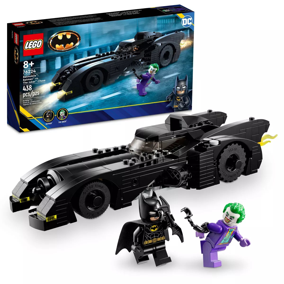 LEGO DC Batmobile: Batman vs. The Joker Chase Super Hero Toy 76224