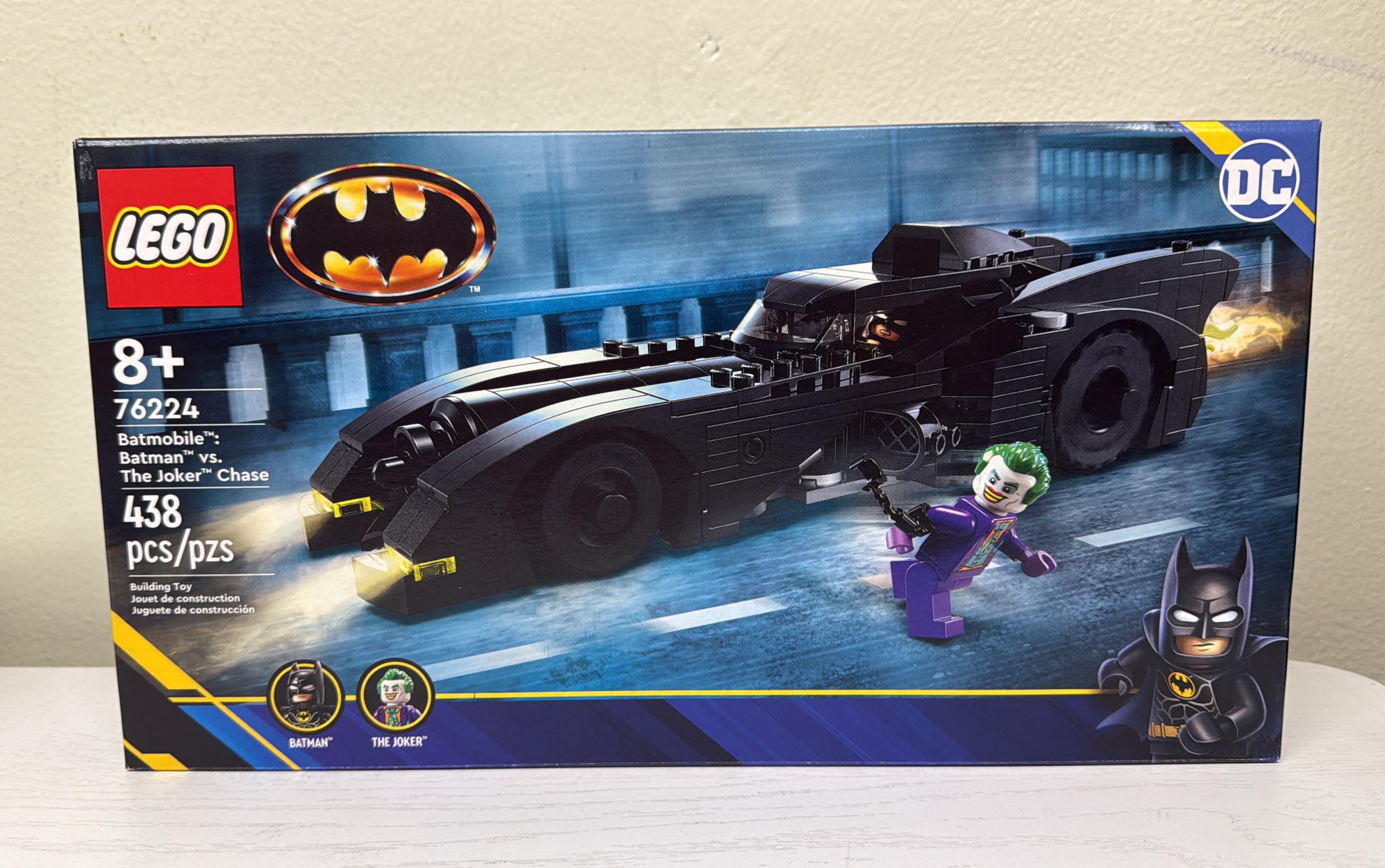 LEGO DC Batmobile: Batman vs. The Joker Chase Super Hero Toy 76224