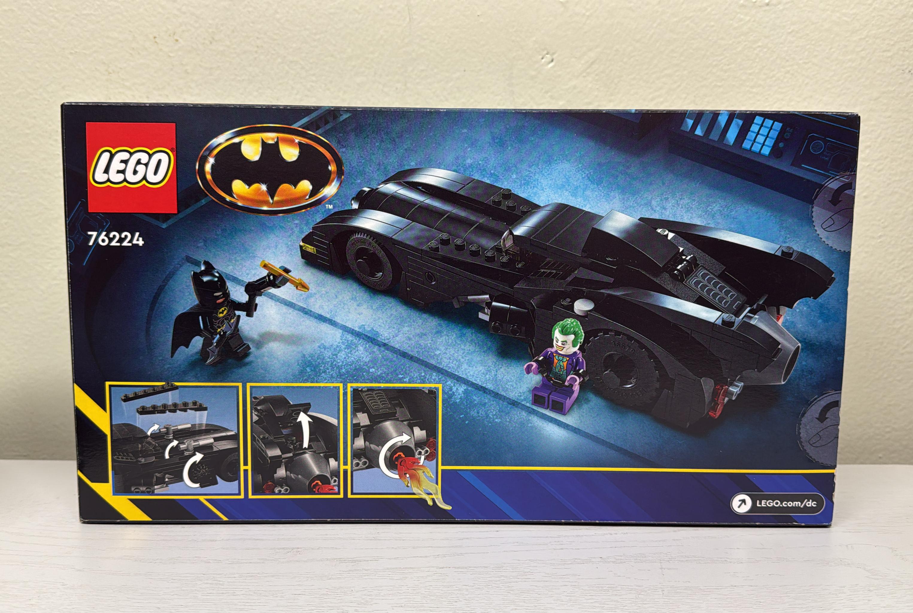 LEGO DC Batmobile: Batman vs. The Joker Chase Super Hero Toy 76224