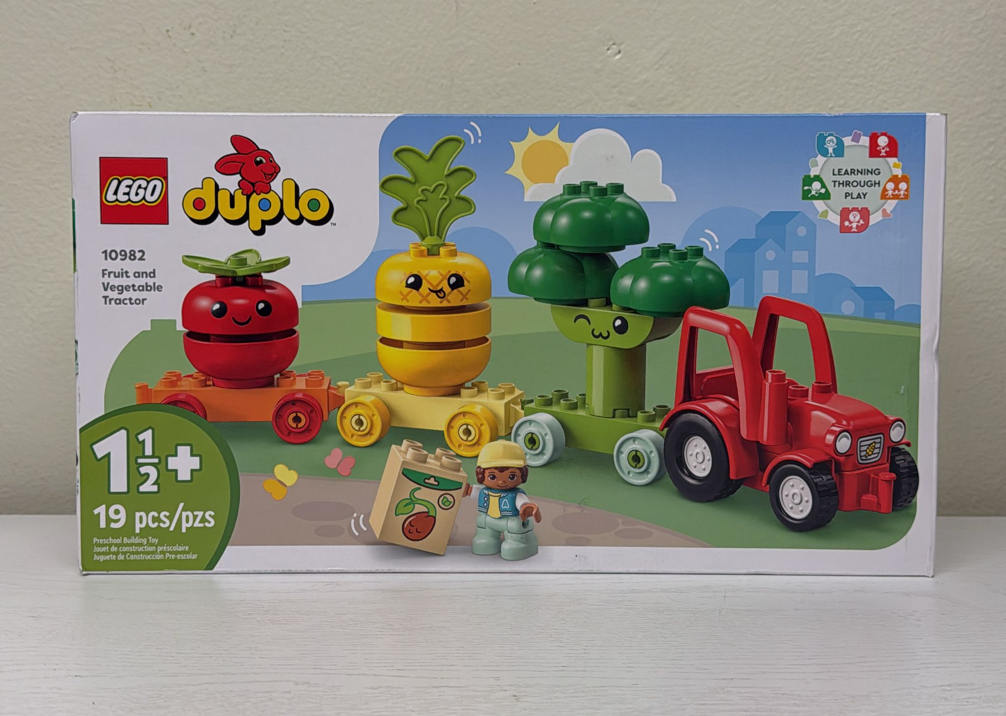 LEGO DUPLO My First Fruit and Vegetable Tractor Toy (10982)