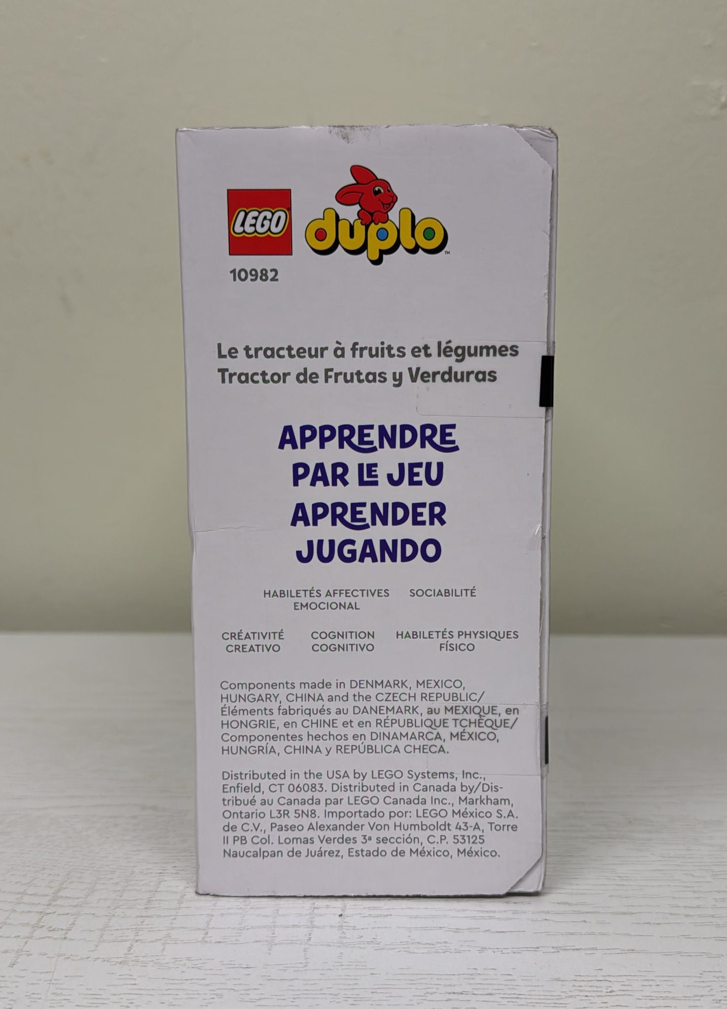 LEGO DUPLO My First Fruit and Vegetable Tractor Toy (10982)