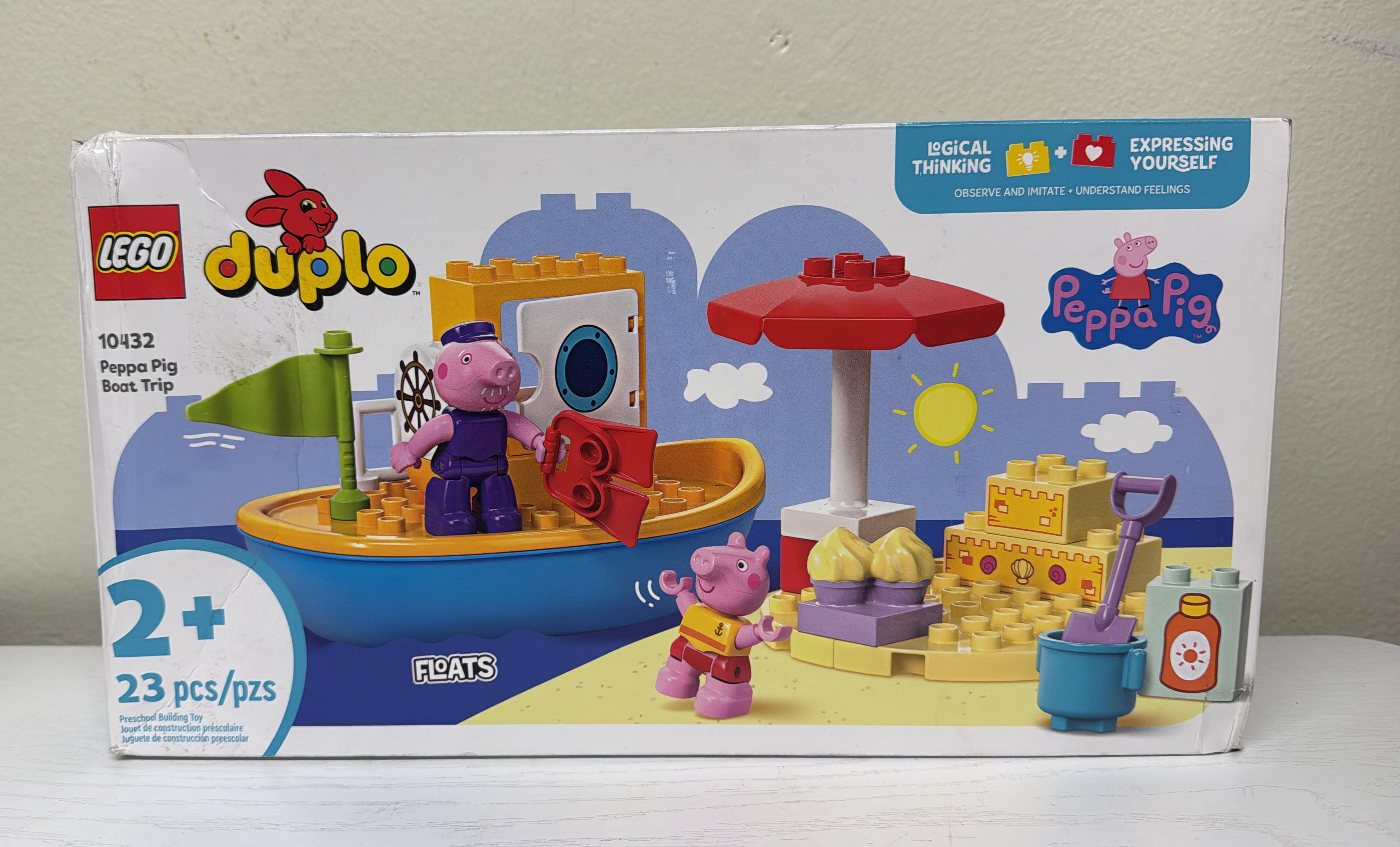 LEGO DUPLO Peppa Pig Boat Trip Bath Toy 10432