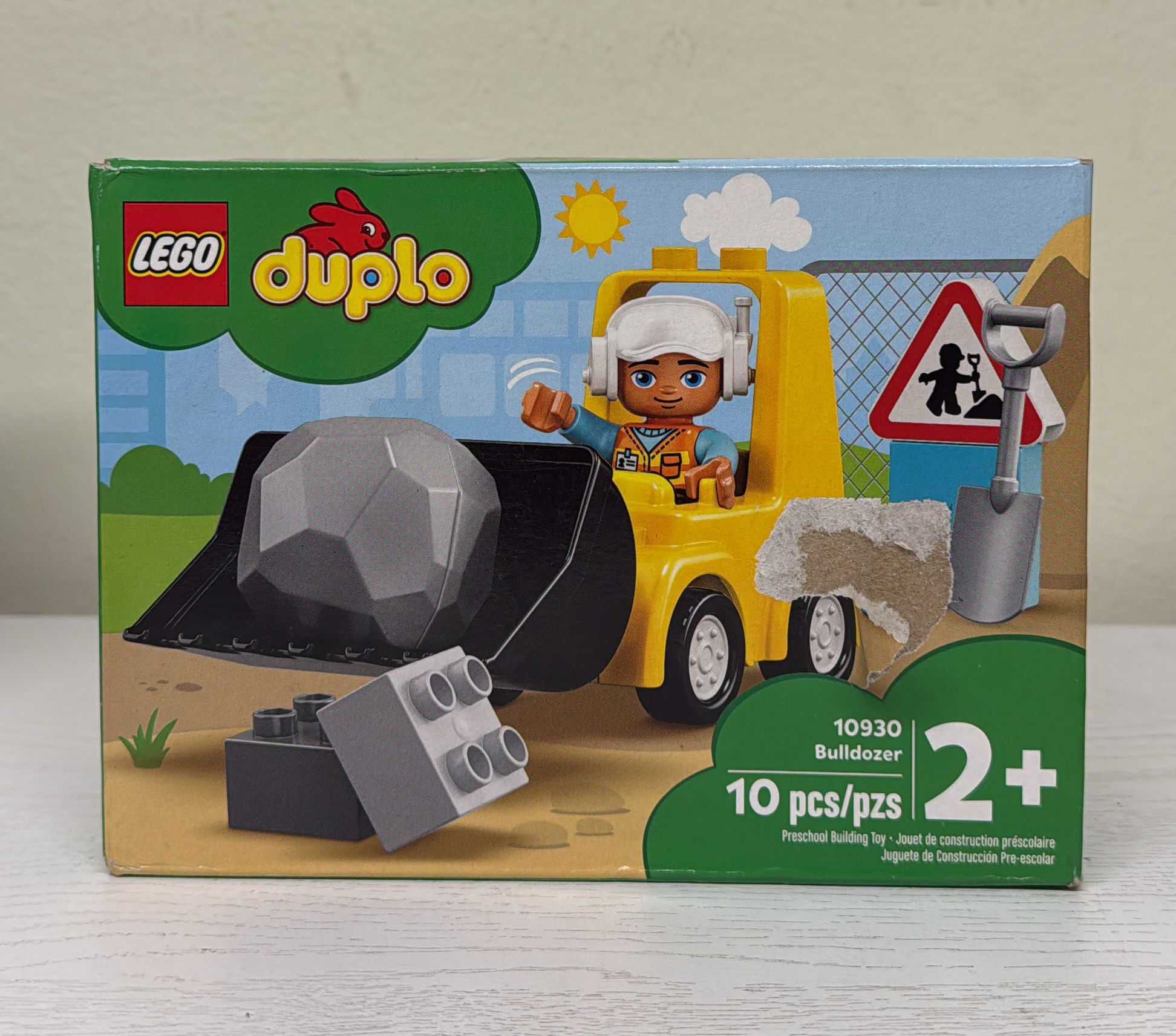 LEGO DUPLO Town Bulldozer Construction Vehicle 10930