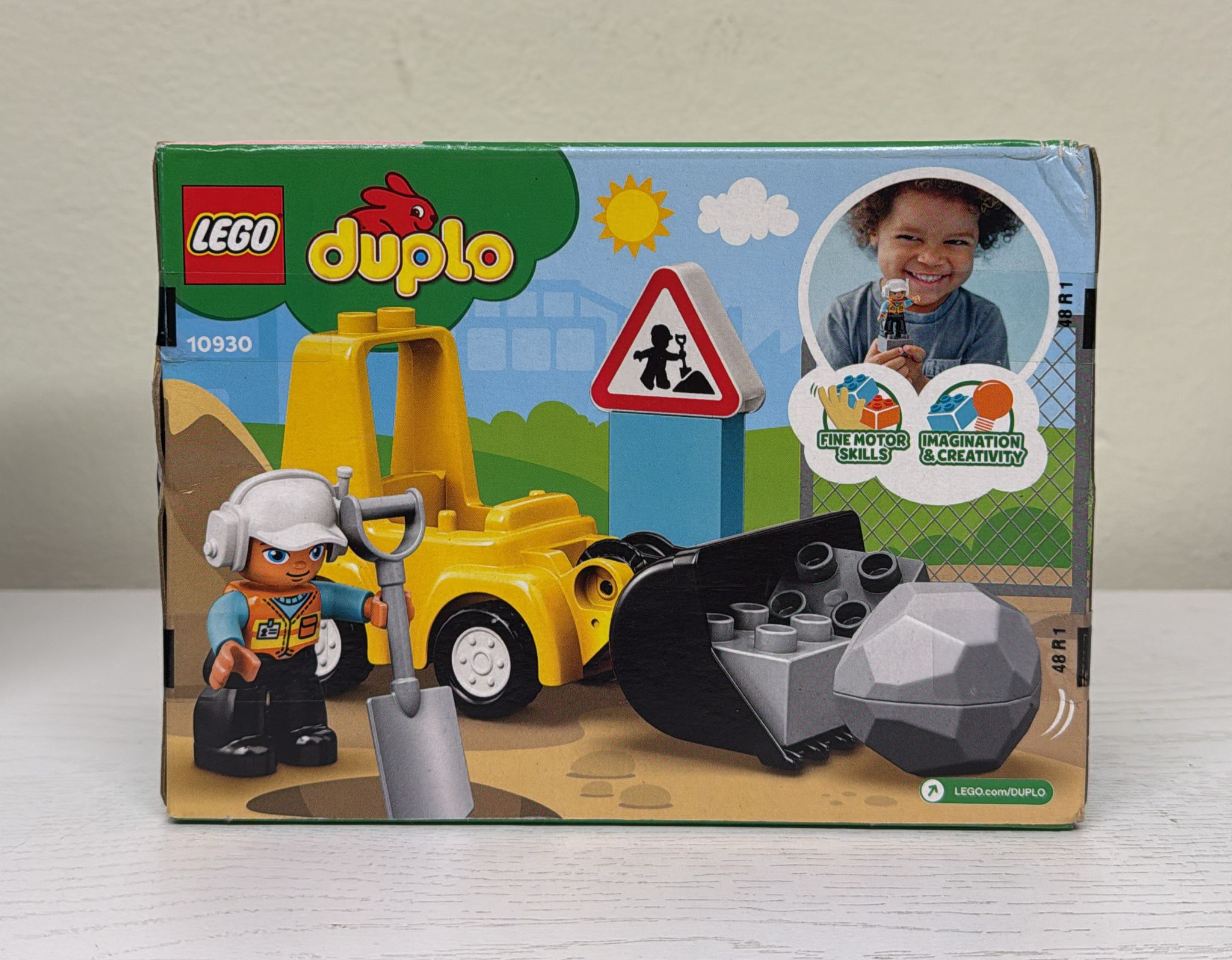 LEGO DUPLO Town Bulldozer Construction Vehicle 10930