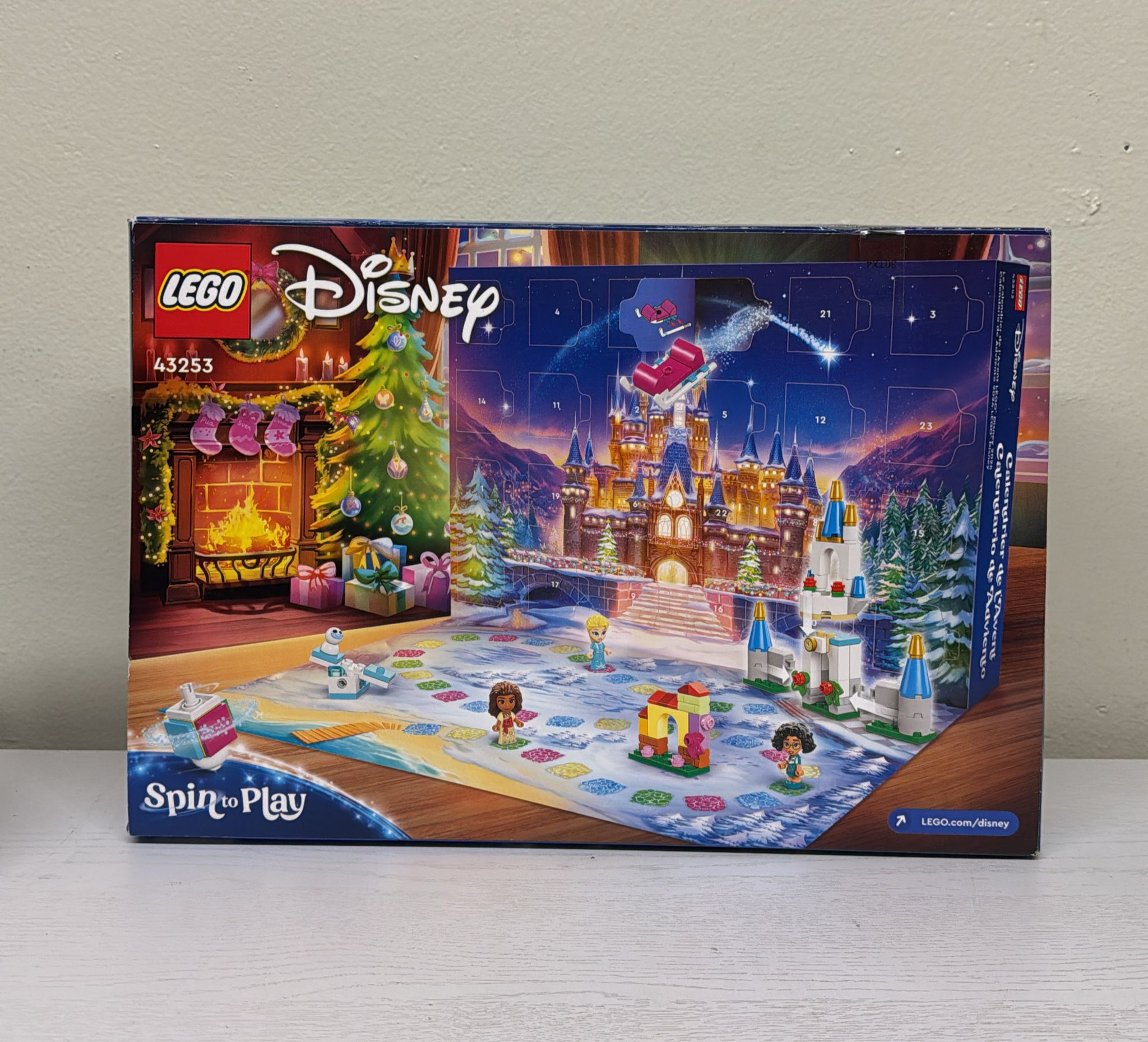 LEGO Disney Advent Calendar 2024 Buildable Christmas Toy 43253