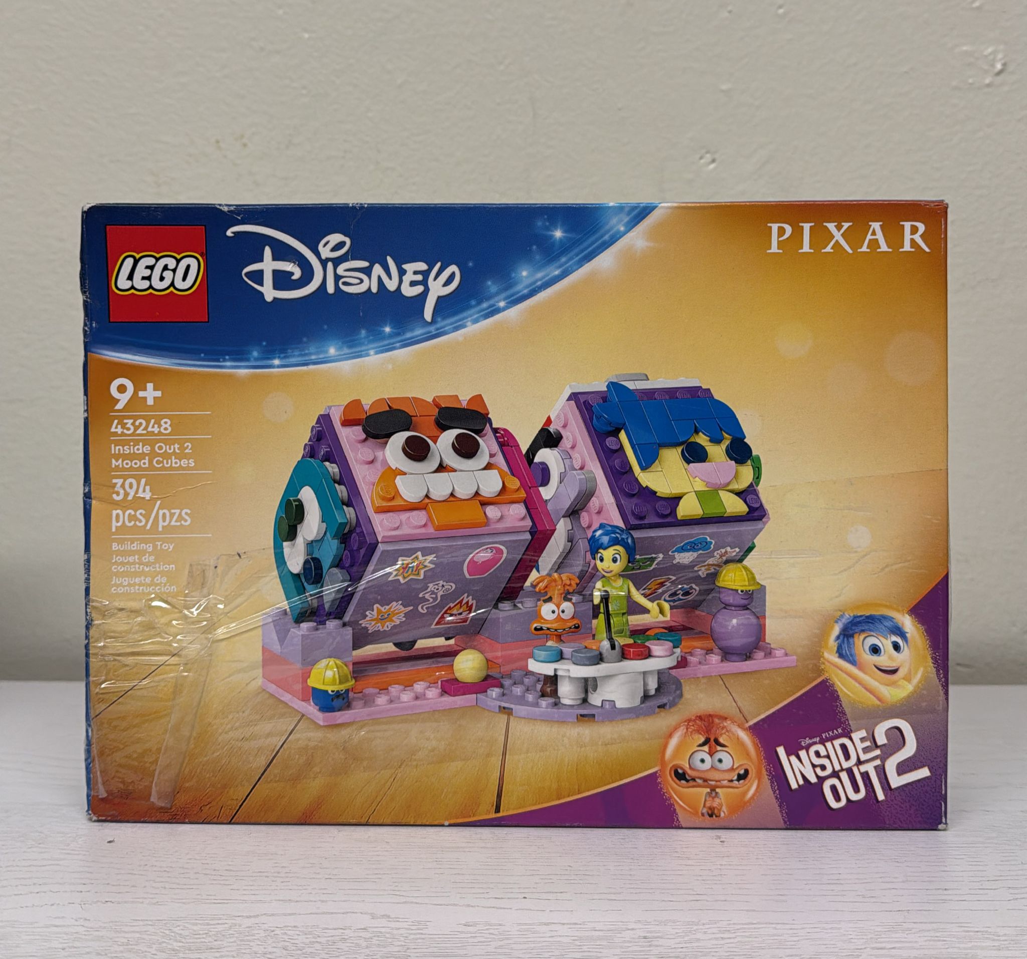 LEGO Disney Inside Out 2 Mood Cubes from Pixar (43248)