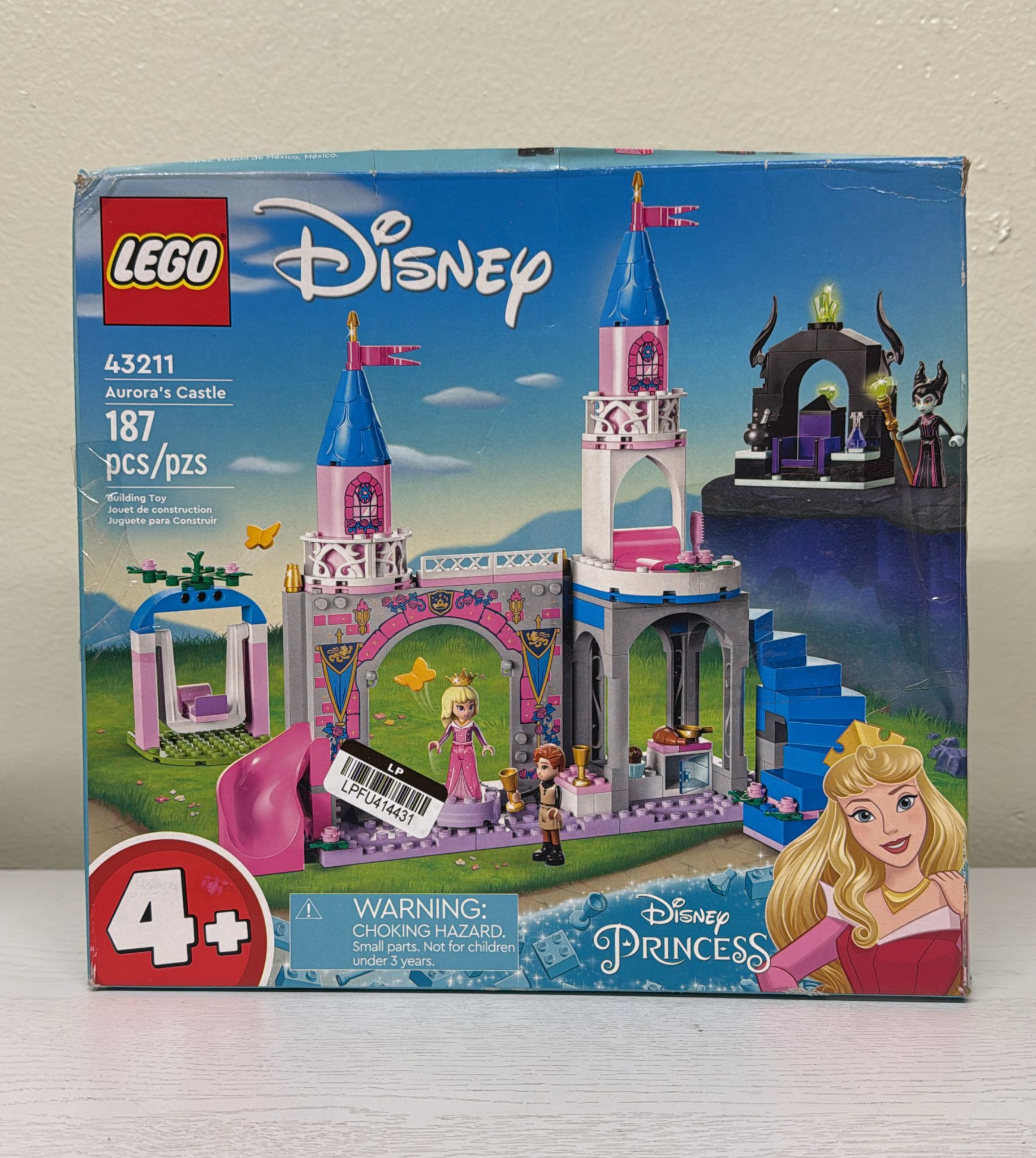 LEGO Disney Princess Aurora's Castle Buildable Toy 43211