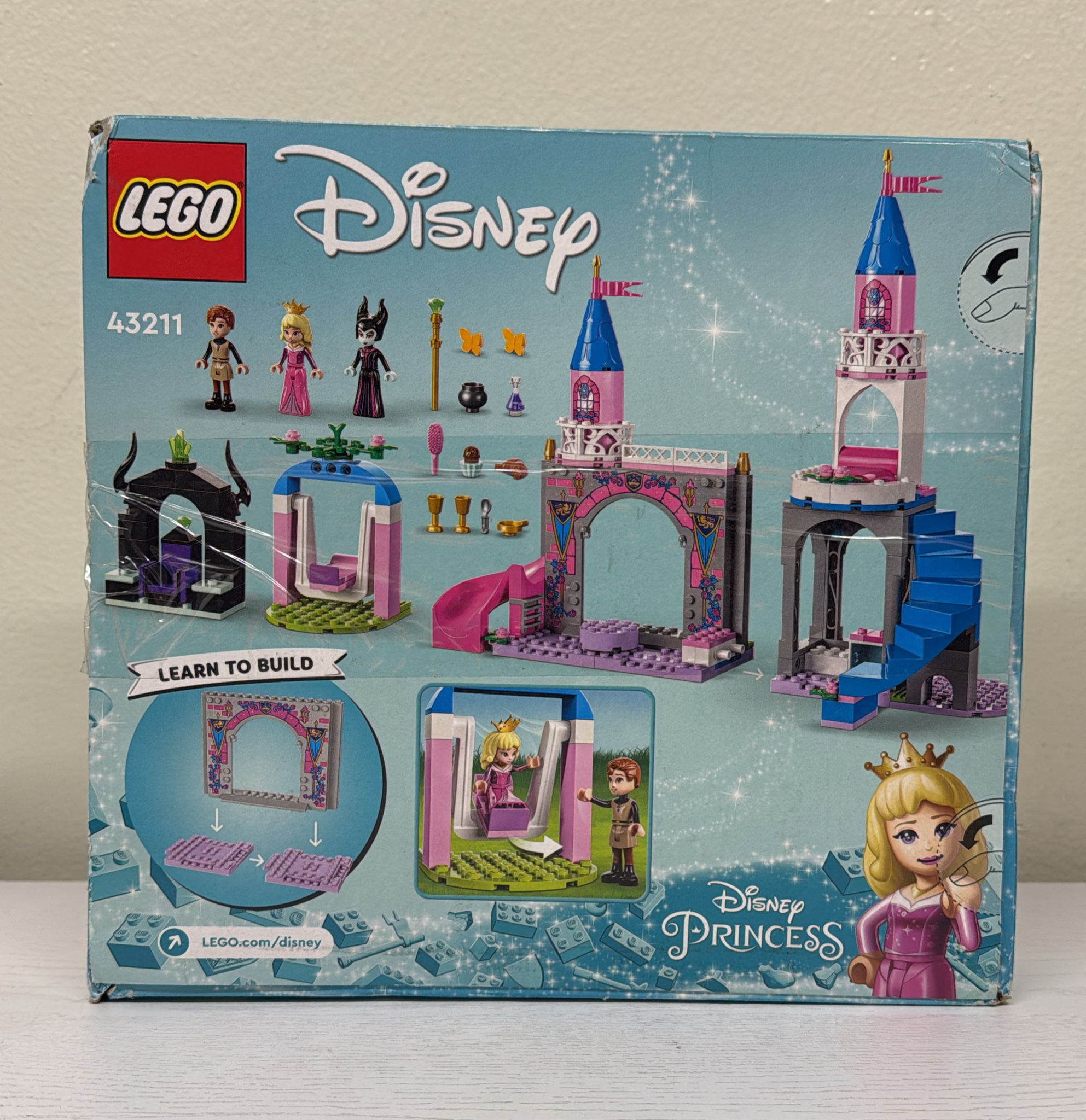 LEGO Disney Princess Aurora's Castle Buildable Toy 43211