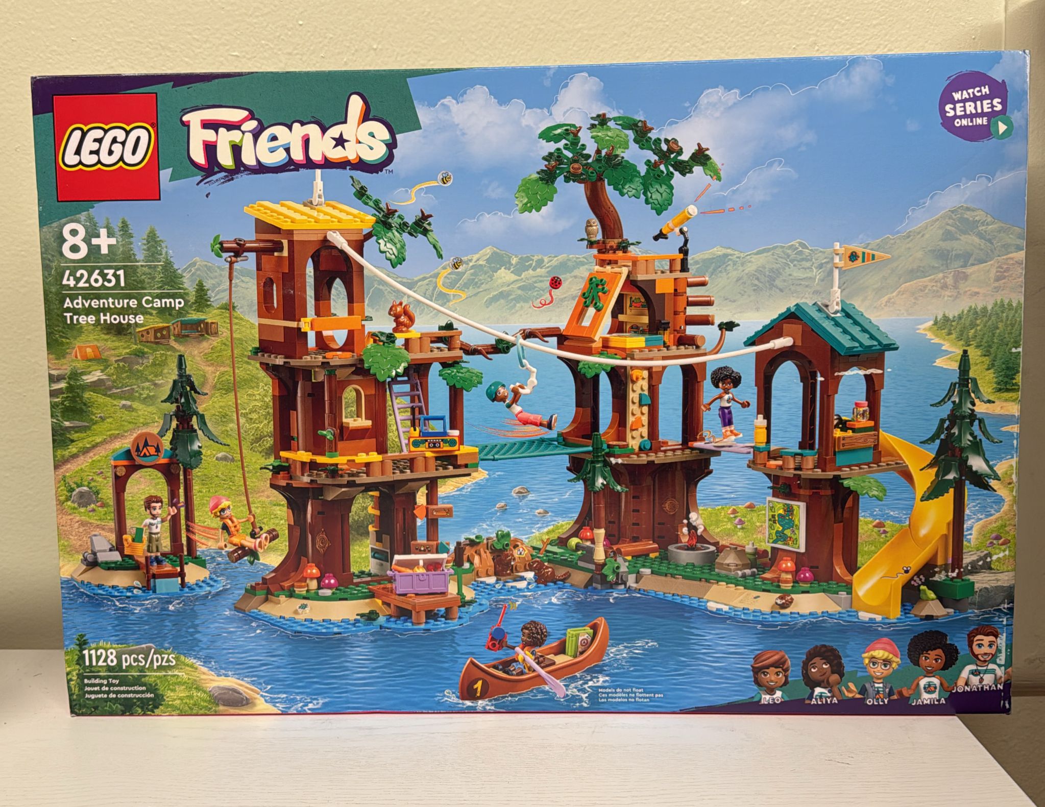 LEGO Friends Adventure Camp Tree House Toy with Doll Accessories (42631) (Brand New)