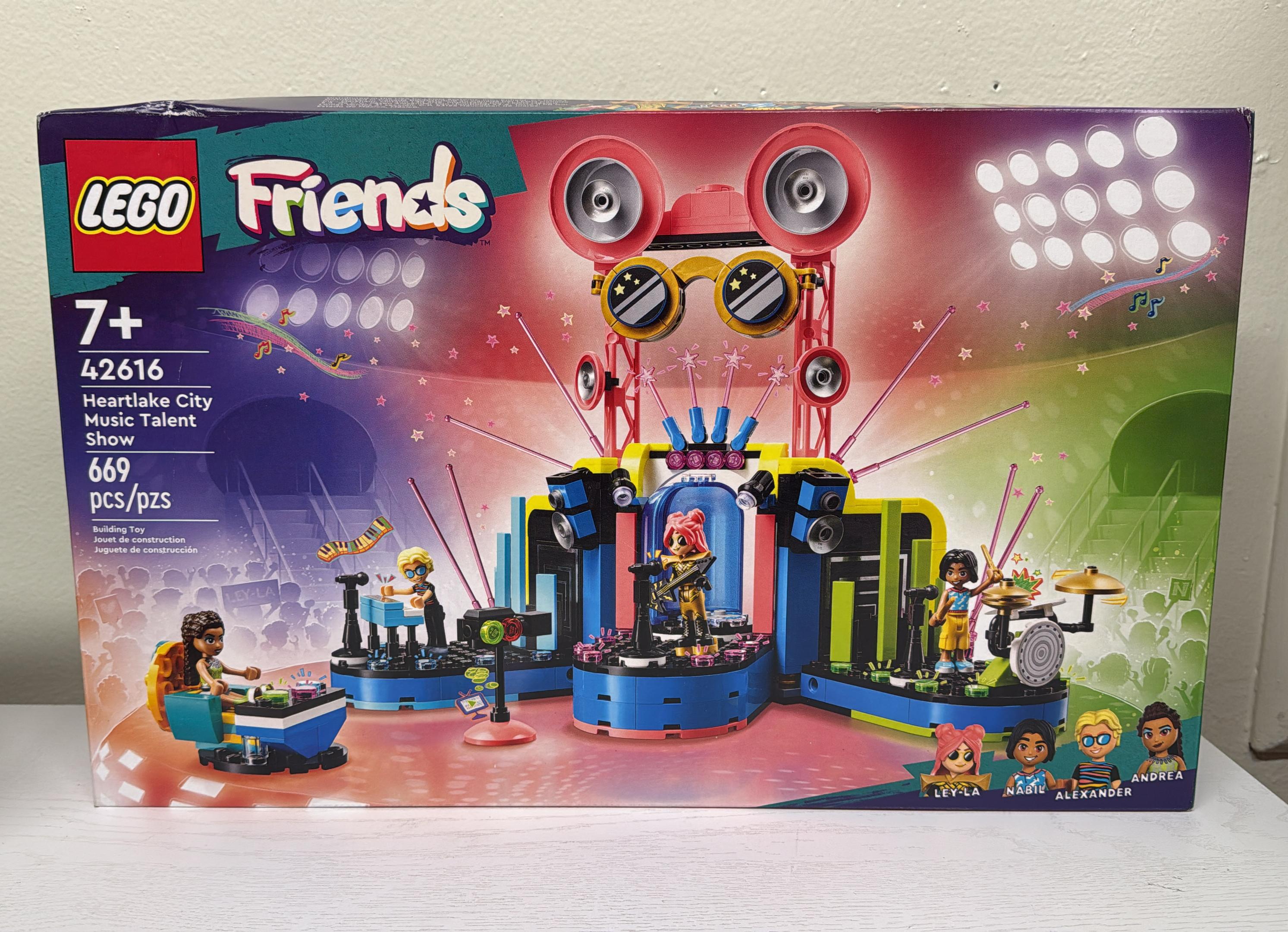 LEGO Friends Heartlake City Music Talent Show Building Kit 42616