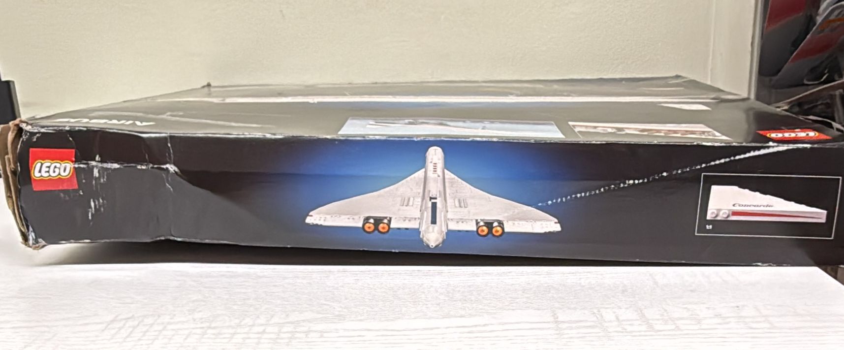 LEGO Icons Concorde Model Plane Building Set 10318