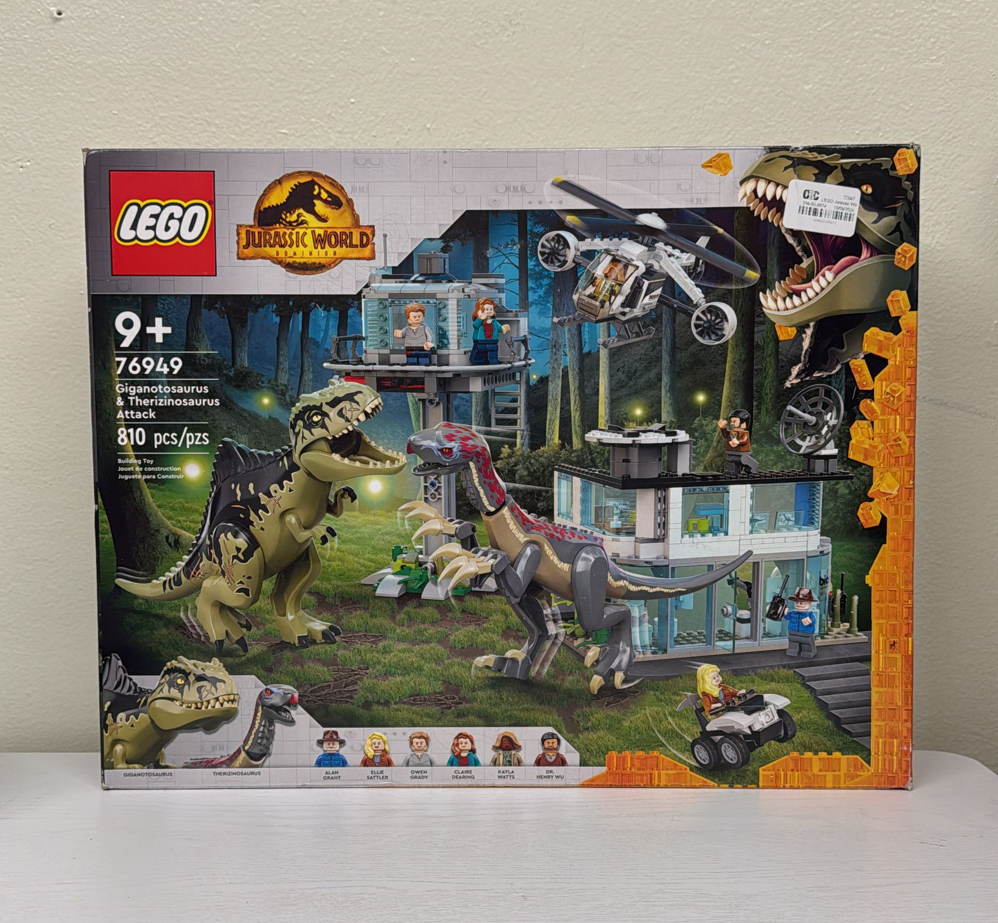 LEGO Jurassic World Giganotosaurus Attack Dinosaur Toy (76949)