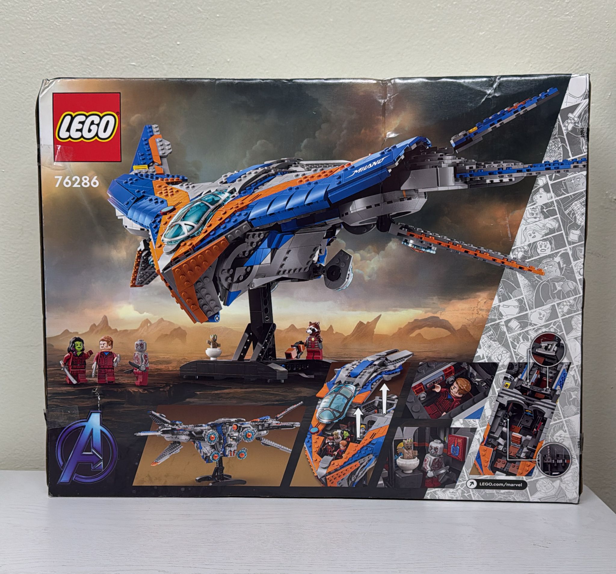 LEGO Marvel Guardians of the Galaxy: The Milano Starship Toy (76286)