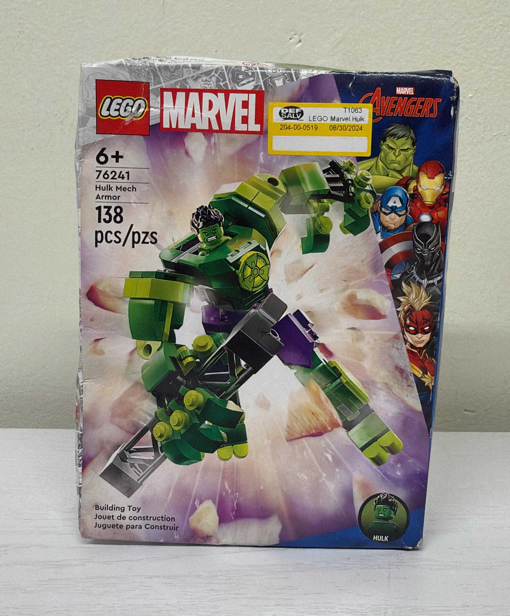 LEGO Marvel Hulk Mech Armor (76241) (Brand New)