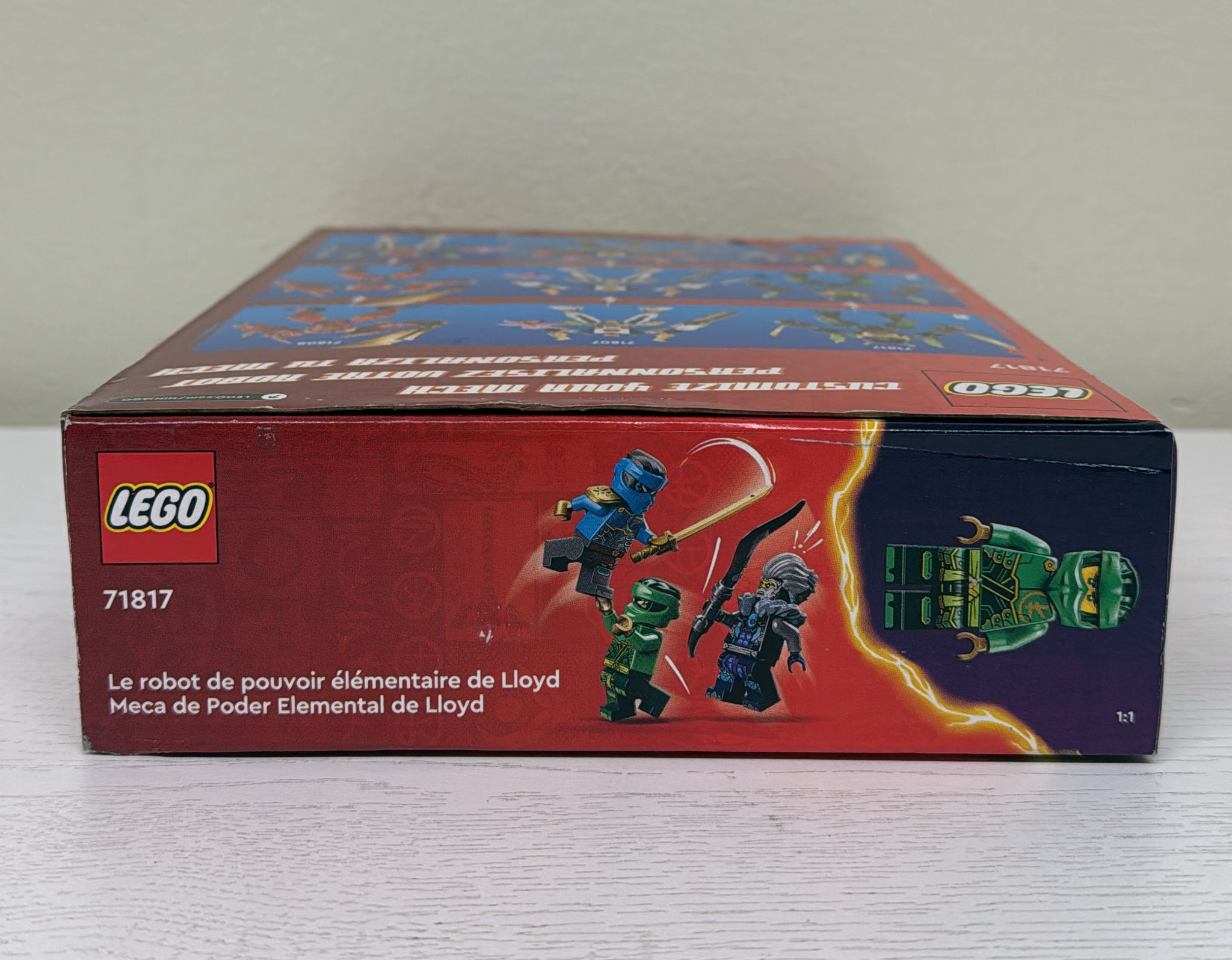 LEGO NINJAGO Lloyd's Elemental Power Mech Ninja Gift Toy (71817)