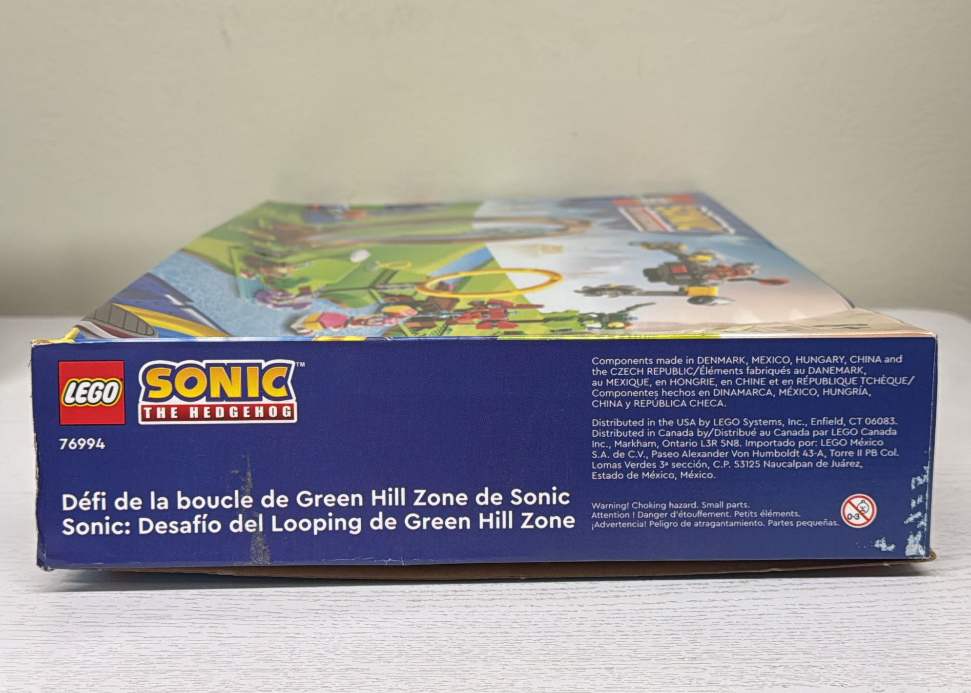 LEGO Sonic the Hedgehog: Sonic’s Green Hill Zone Loop Challenge Playset 76994