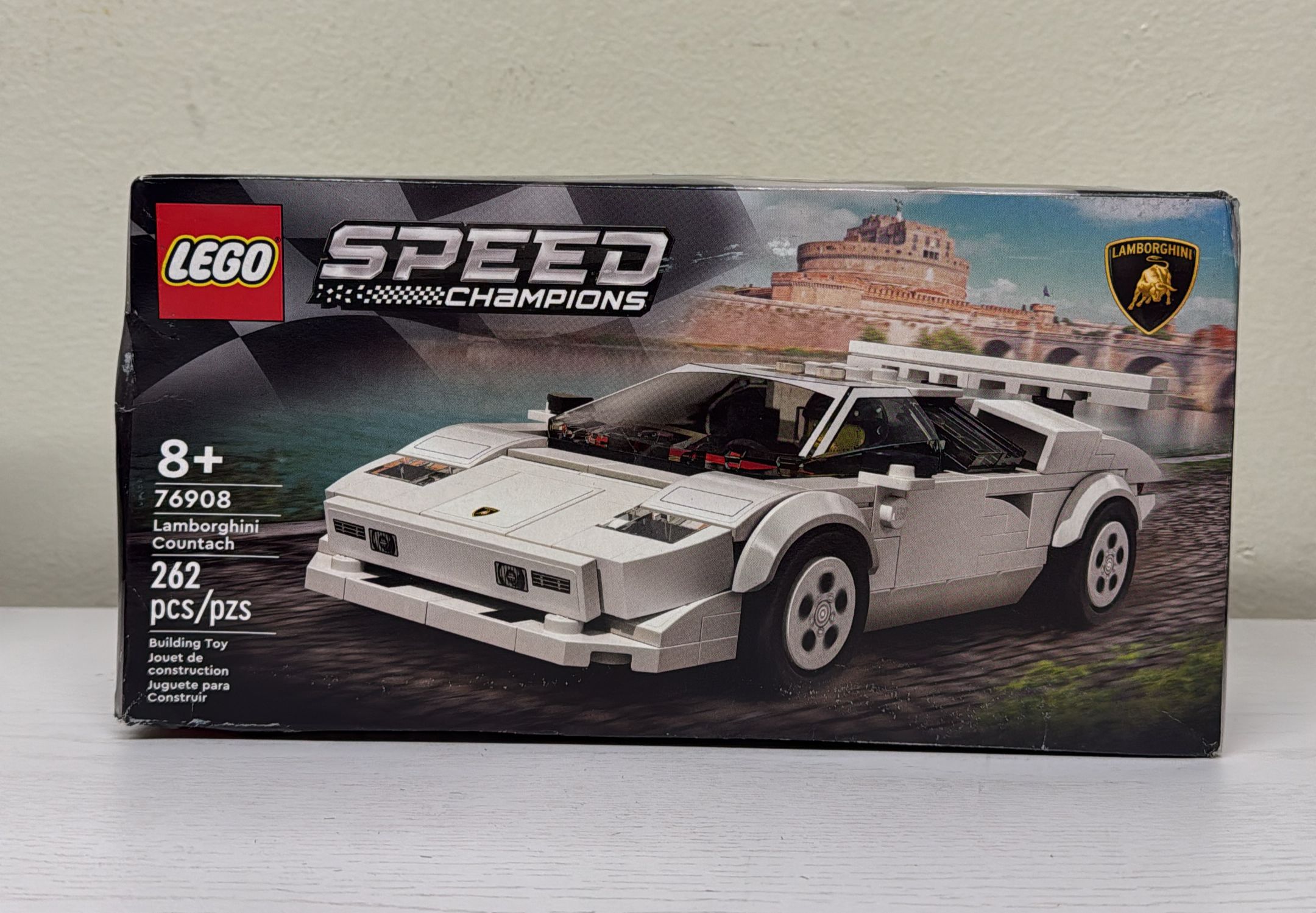 LEGO Speed Champions Lamborghini Countach Race Car Set 76908