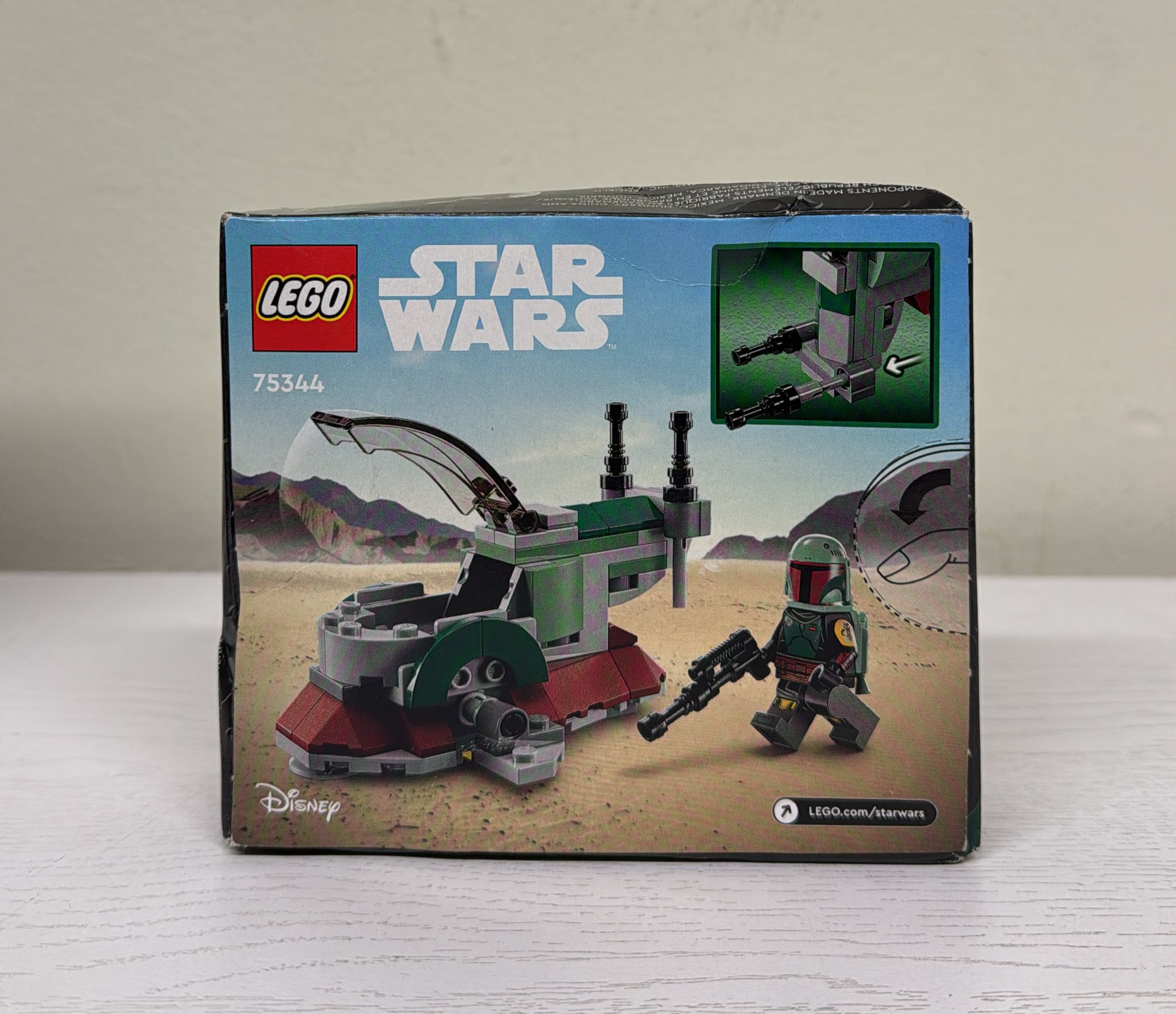 LEGO Star Wars Boba Fett's Starship Microfighter Set (75344)