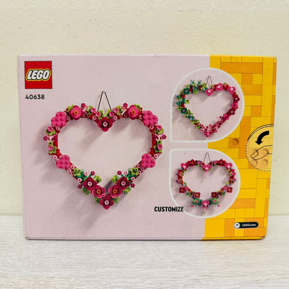 LEGO 40638 Heart Ornament – 254 Pcs Building Set – Brand New