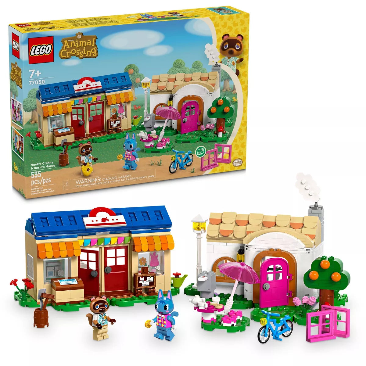 LEGO Animal Crossing: Nook’s Cranny &amp; Rosie’s House Video Game Toy 77050 (Brand New)