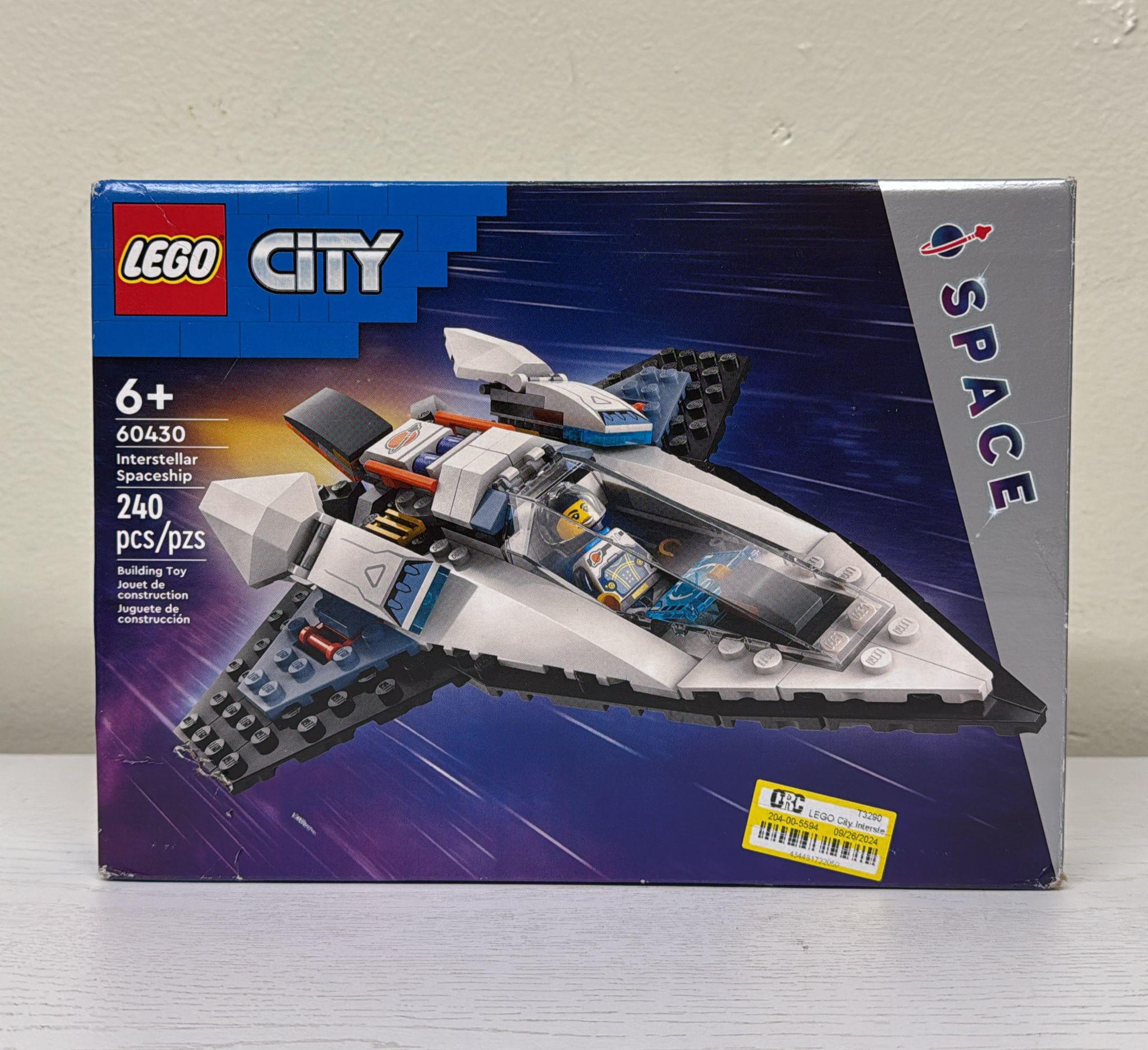 LEGO City Interstellar Spaceship Toy Playset 60430