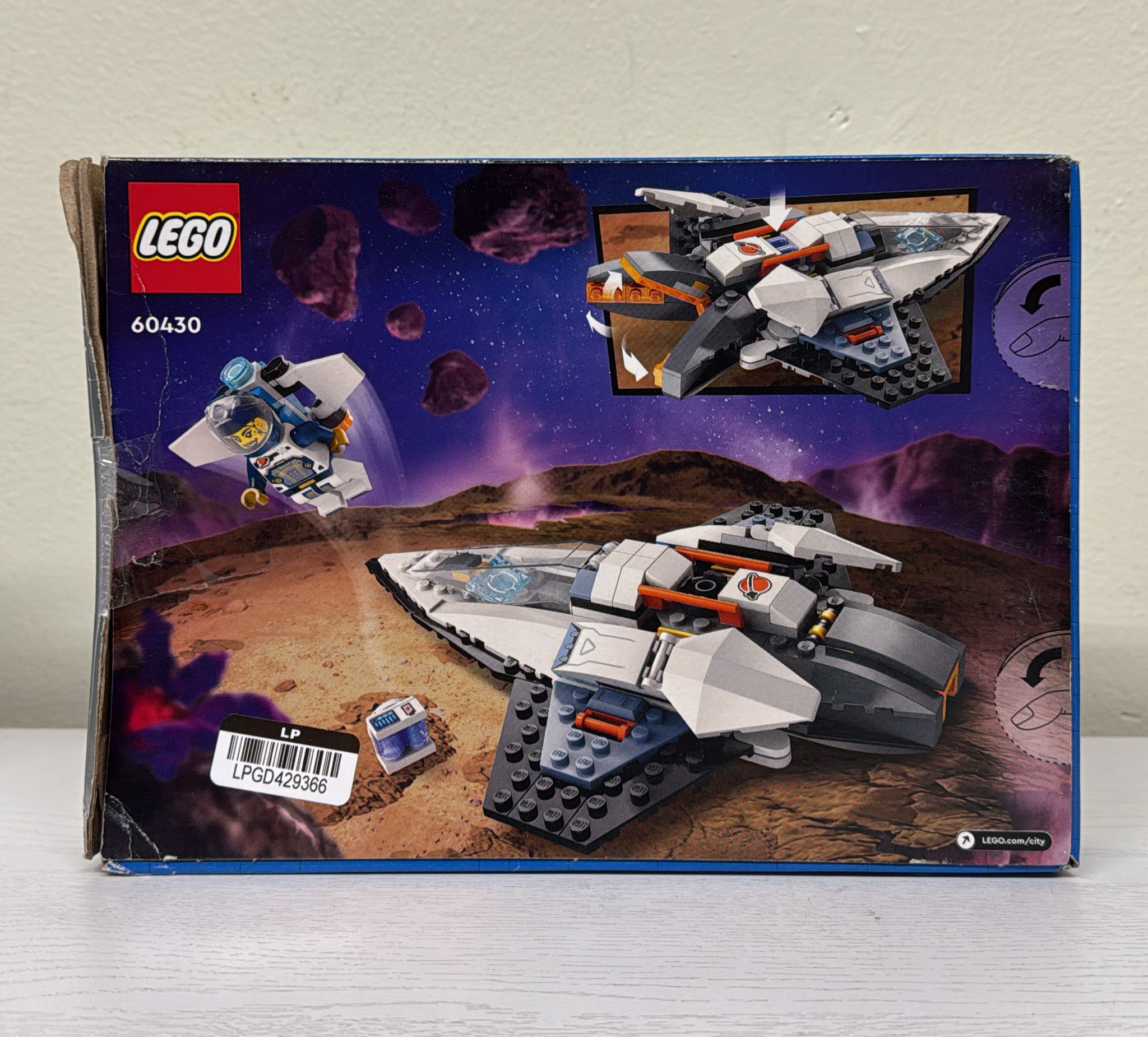 LEGO City Interstellar Spaceship Toy Playset 60430