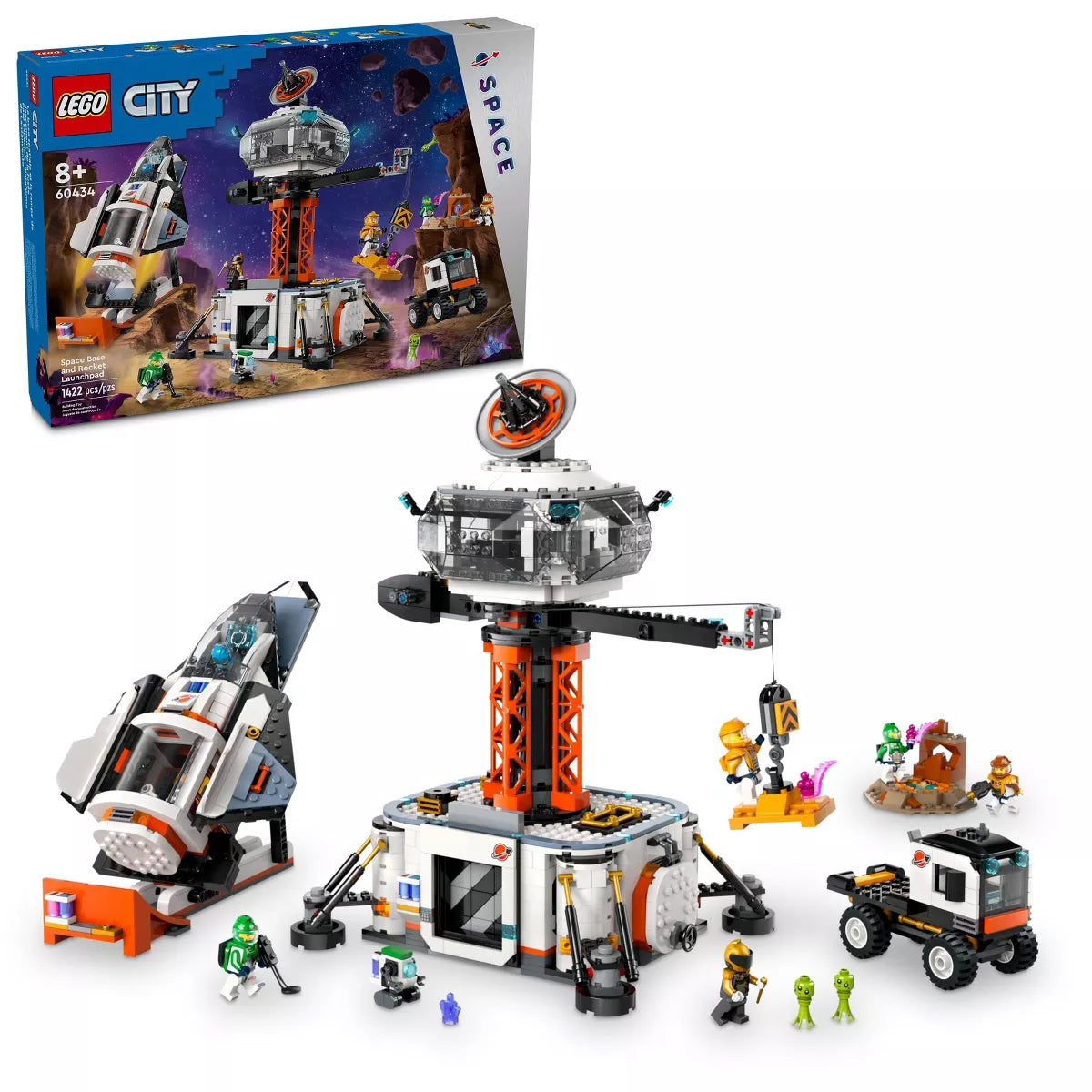 LEGO City Space Base and Rocket Launchpad Set (60434)