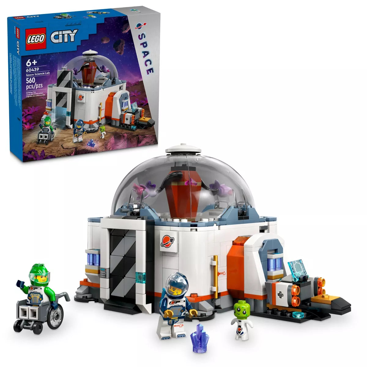 LEGO City Space Science Lab Toy Building Set (60439)