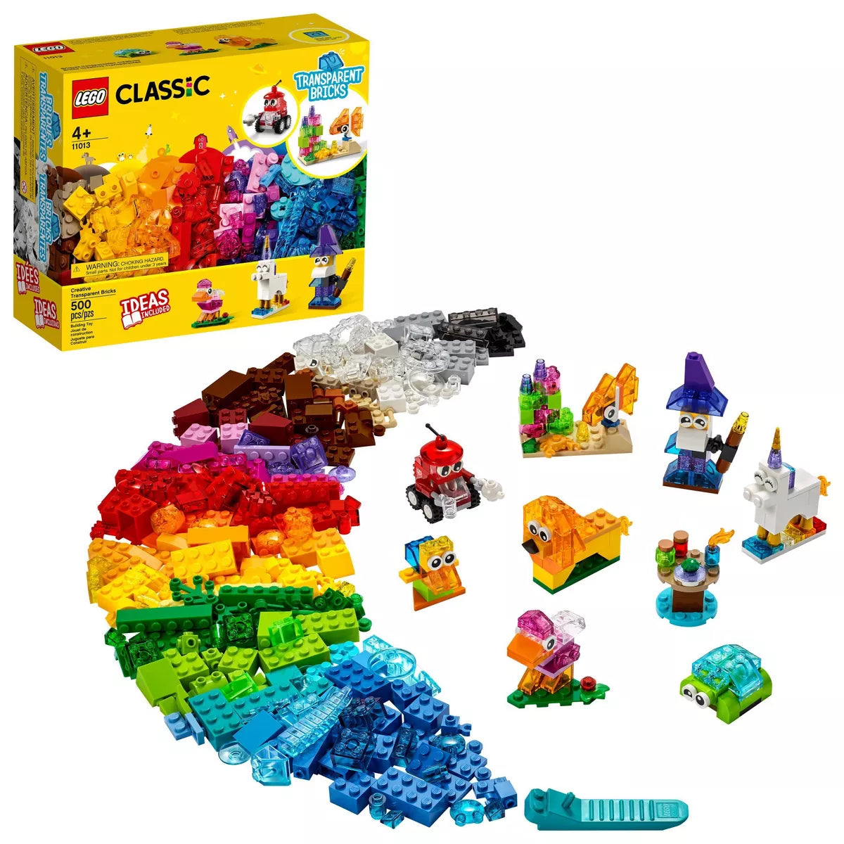 LEGO Classic Creative Transparent Bricks (11013)