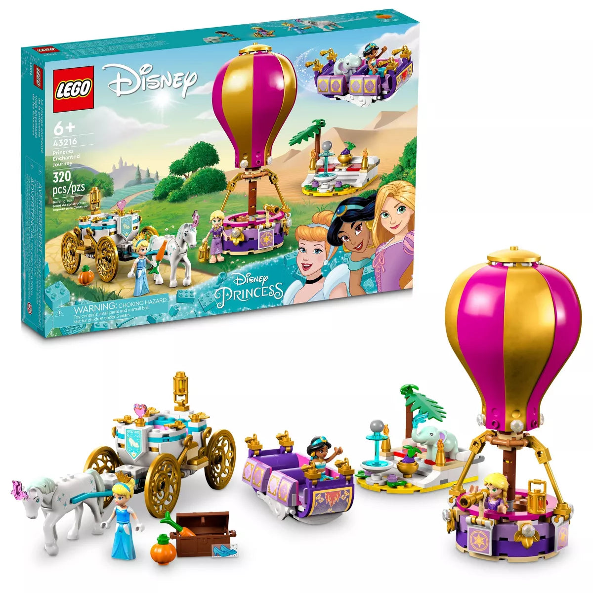 LEGO Disney Princess Enchanted Journey Cinderella Set (43216)