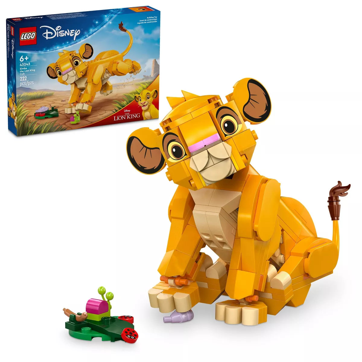 LEGO Disney Simba the Lion King Cub Toy (43243) (Open Box)