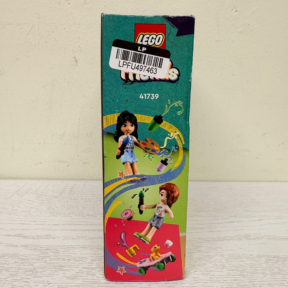 LEGO Friends Liann’s Room 41739 – Art-Themed Bedroom Playset with Liann & Autumn Mini-Dolls – Brand New