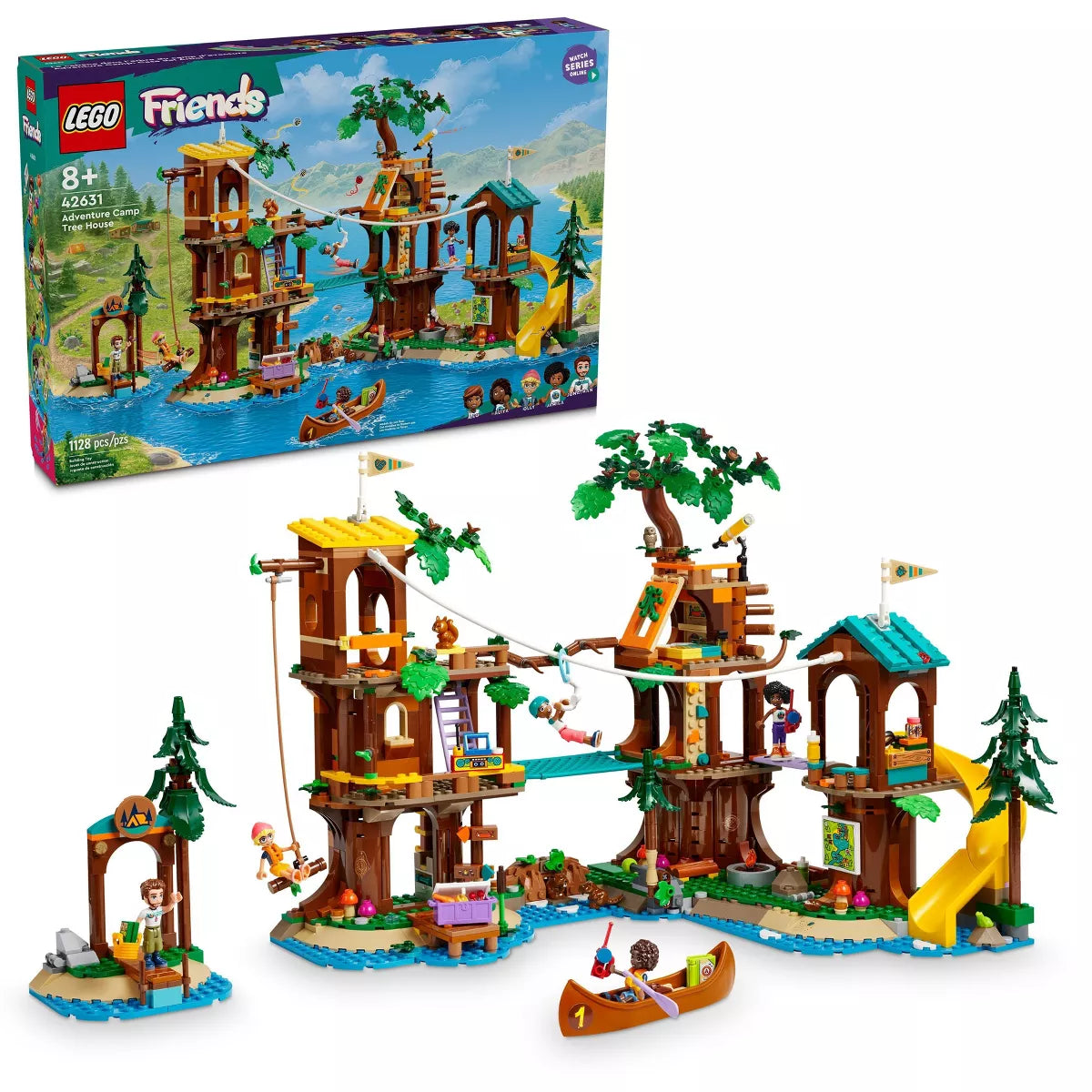 LEGO Friends Adventure Camp Tree House Toy with Doll Accessories (42631) (Brand New)