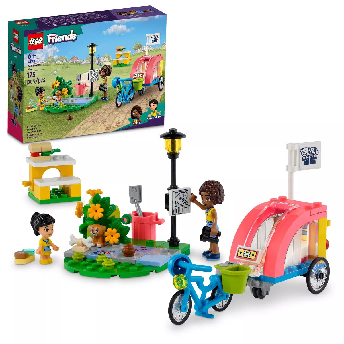 LEGO Friends Dog Rescue Bike Toy (41738)