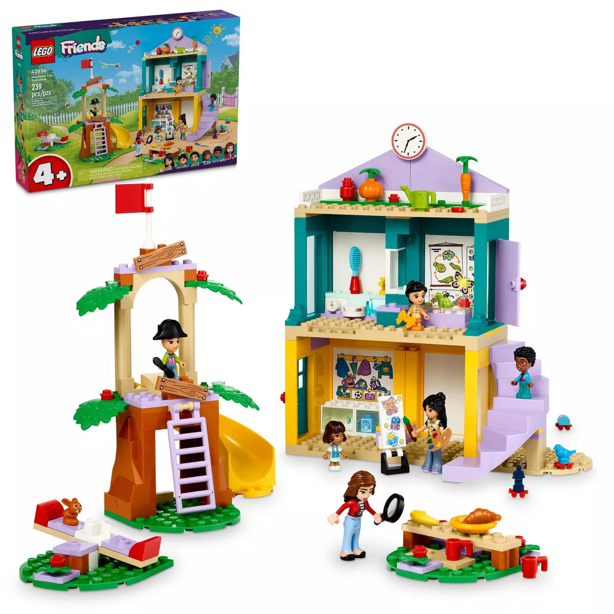 LEGO Friends Heartlake City Preschool Classroom Playset with Mini Dolls (42636)