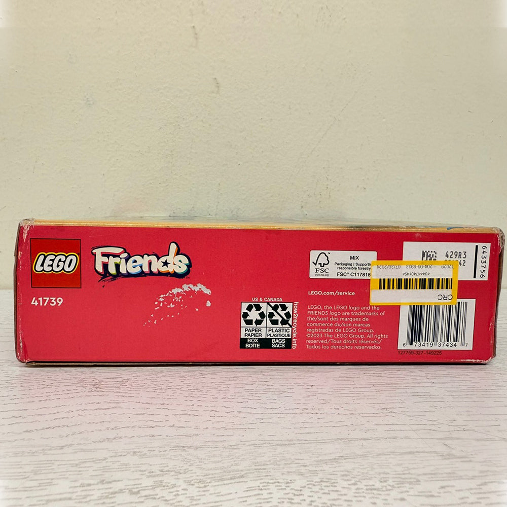LEGO Friends Liann’s Room 41739 – Art-Themed Bedroom Playset with Liann & Autumn Mini-Dolls – Brand New