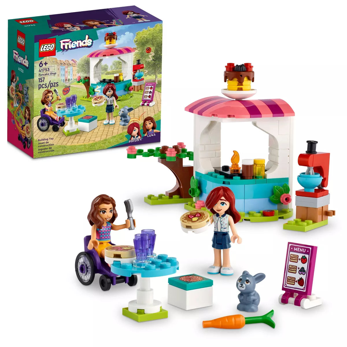 LEGO Friends Pancake Shop Pretend Building Toy (41753)