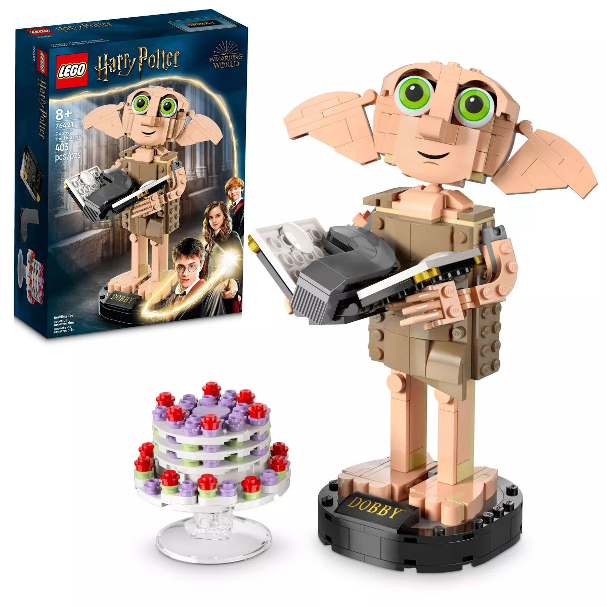 LEGO Harry Potter Dobby the House-Elf Build and Display Set (76421) (Brand New)