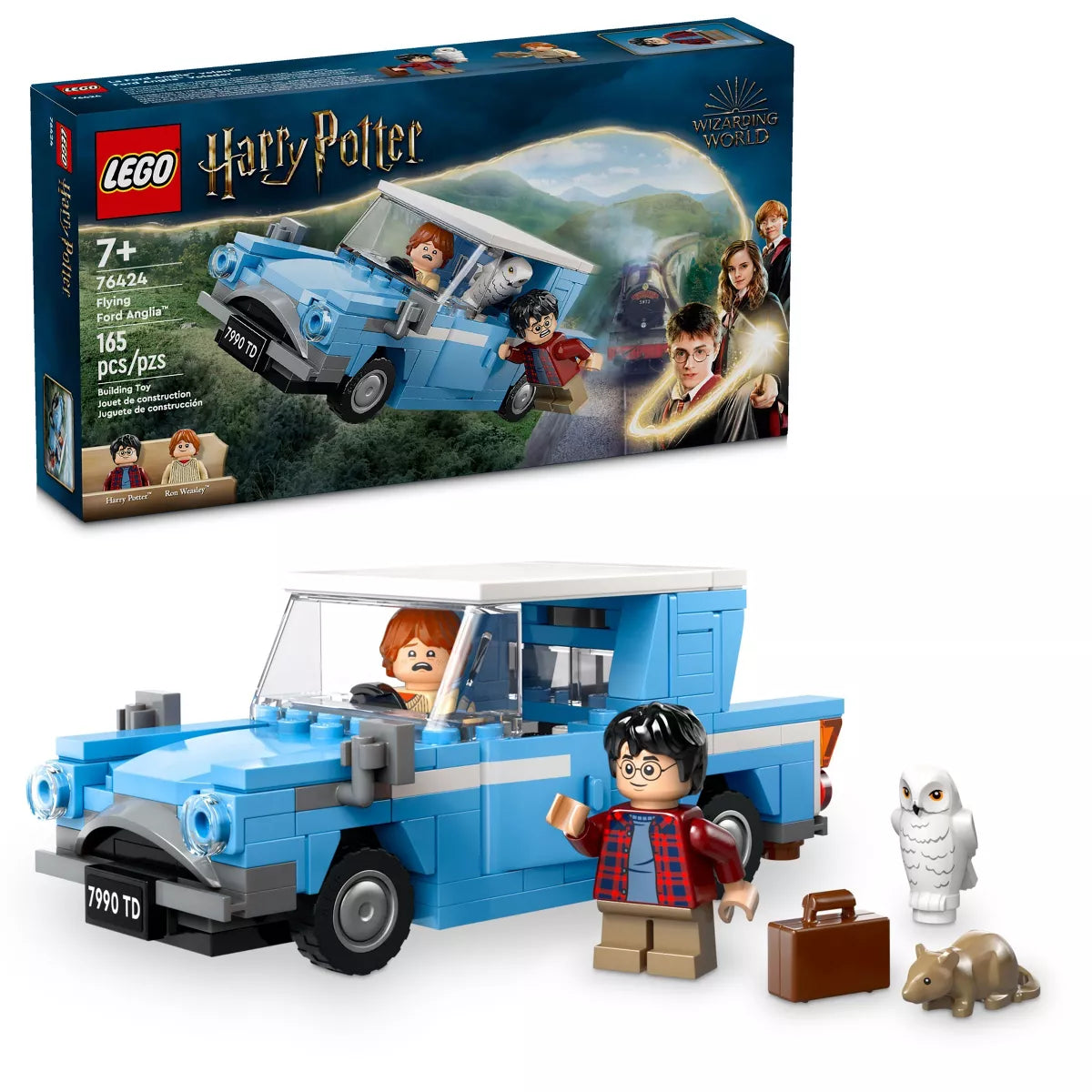 LEGO Harry Potter Flying Ford Anglia Car Toy (76424)