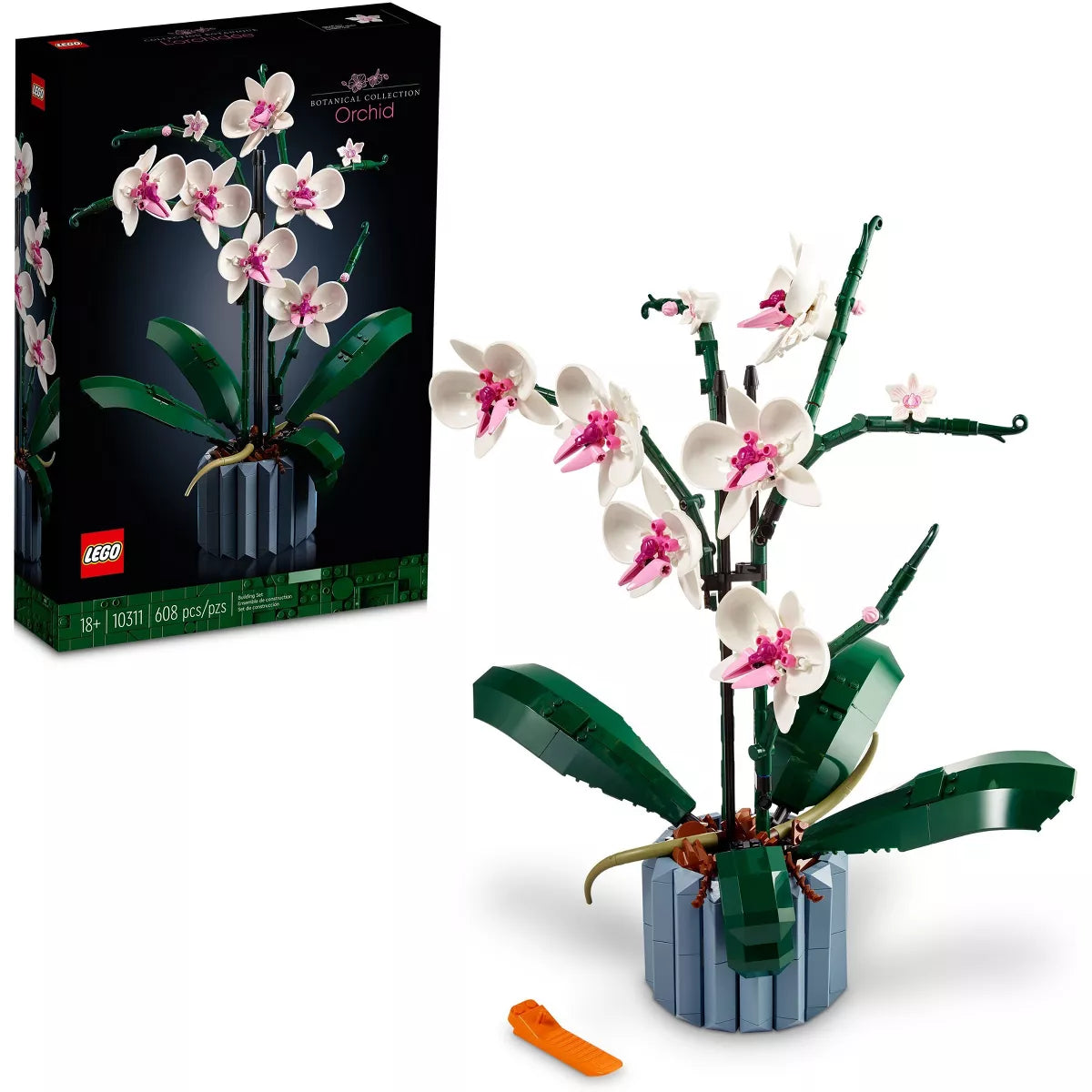 LEGO Icons Orchid Plant and Flowers Set 10311 – A Stunning Floral Display for Home Décor