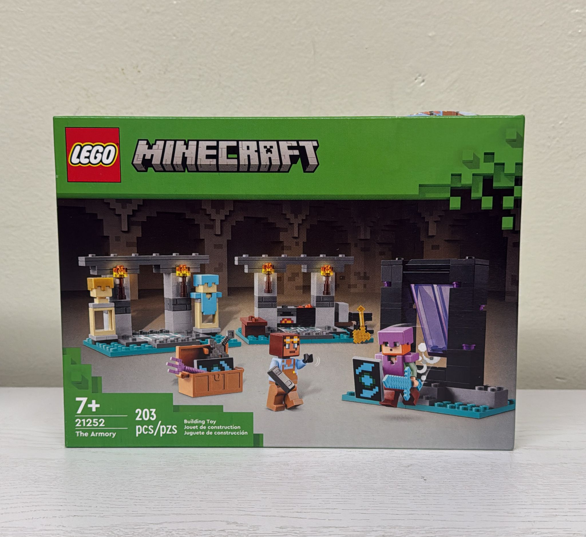 LEGO Minecraft The Armory Building Set 21252