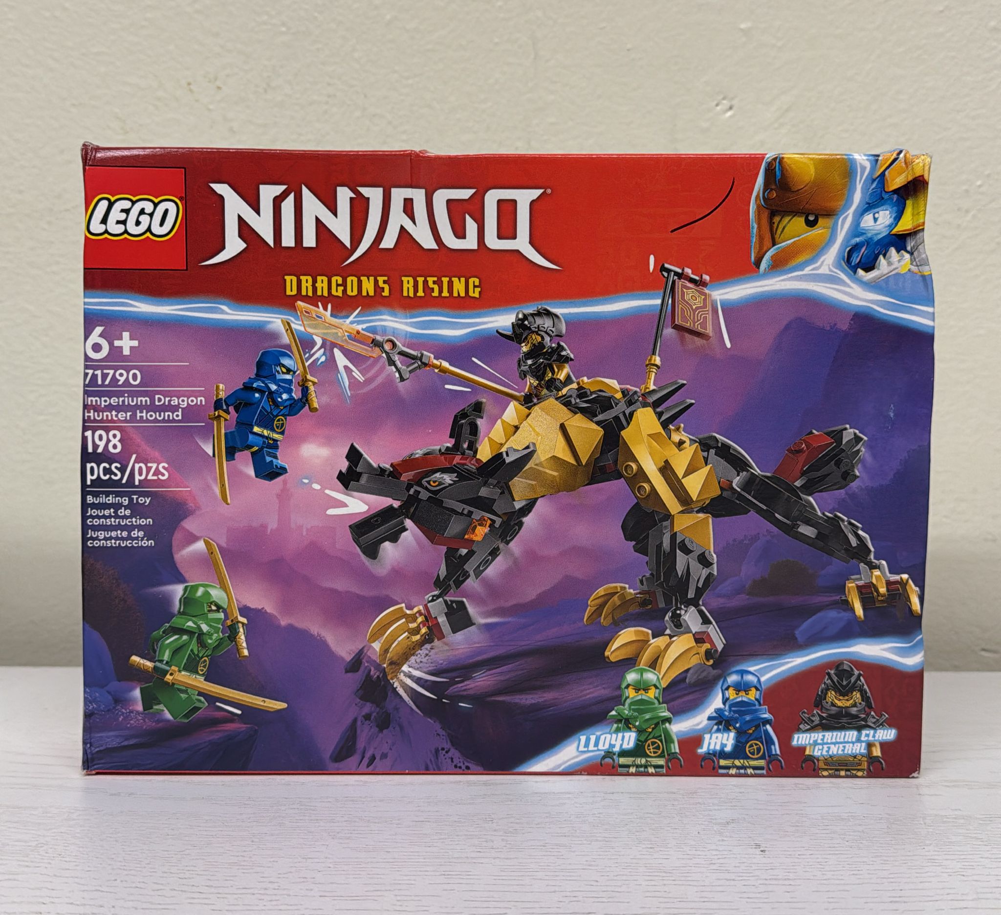 LEGO NINJAGO Imperium Dragon Hunter Hound Ninja Building Toy 71790