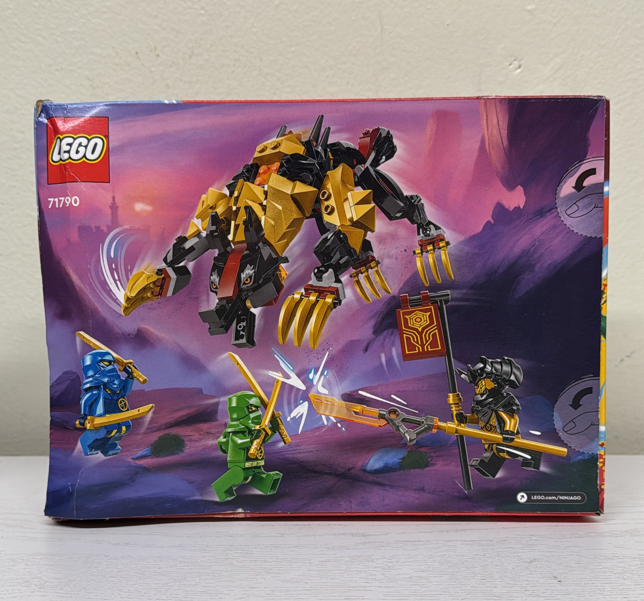 LEGO NINJAGO Imperium Dragon Hunter Hound Ninja Building Toy 71790