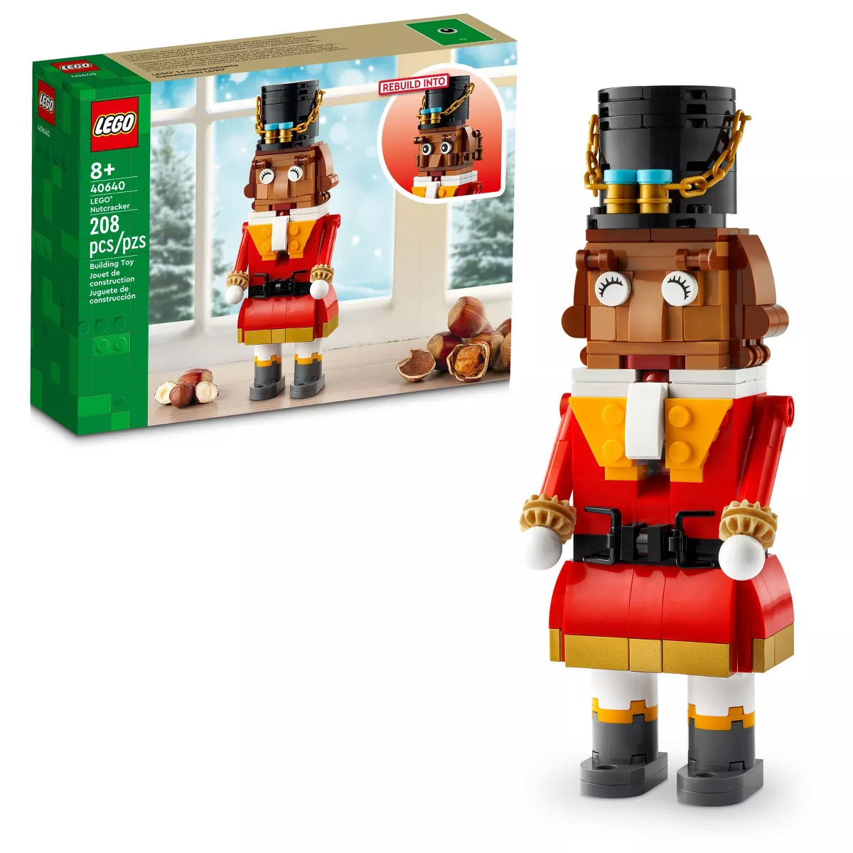 LEGO Nutcracker Figure Building Set Christmas Decor 40640